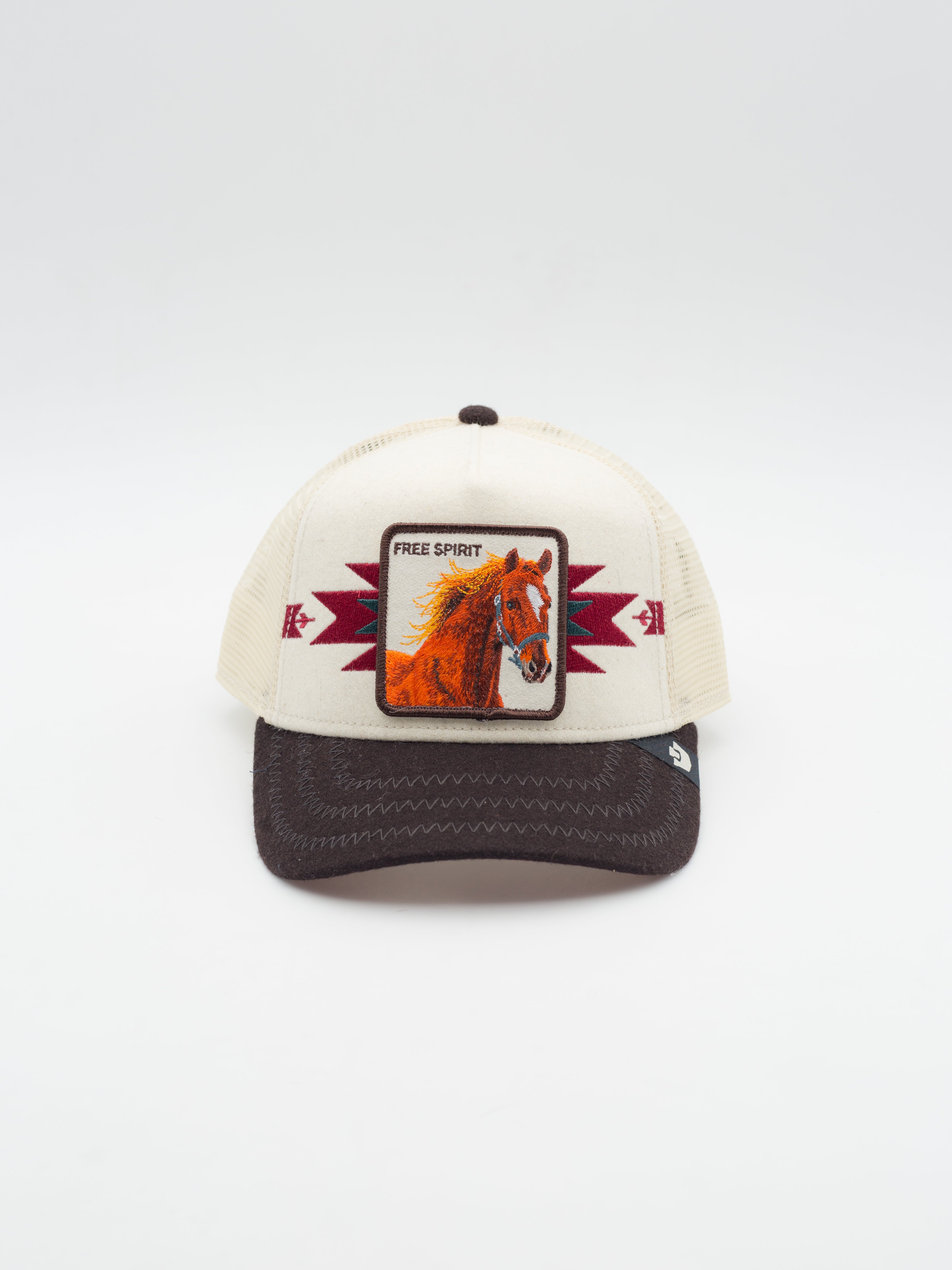 Canyon Free Spirit Trucker Beige/Brown