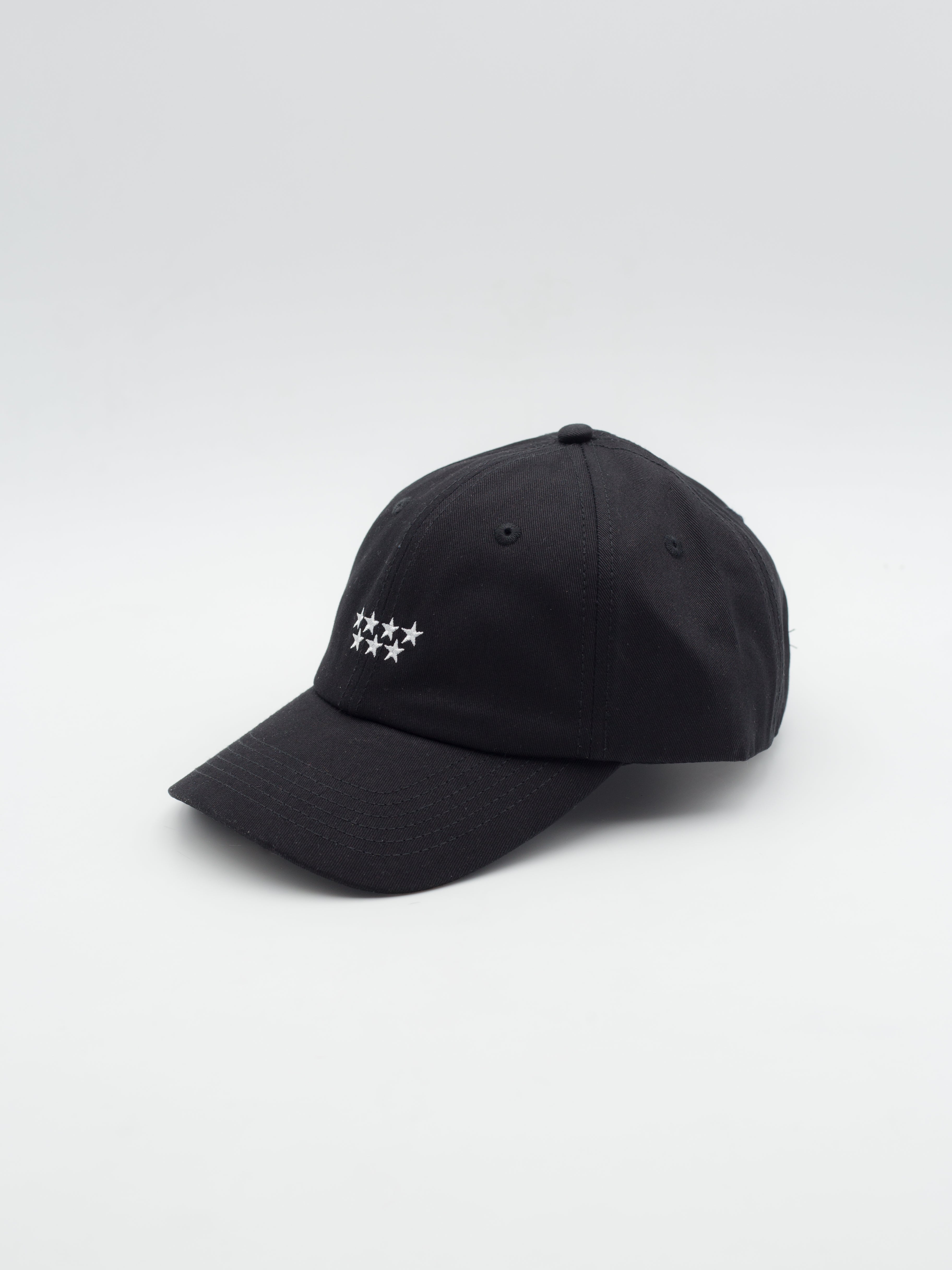 7 Estrellas Dad Hat Black