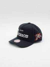 Pro Pinch Player Script HWC "Allen Iverson" Philadelphia 76ers Snapback