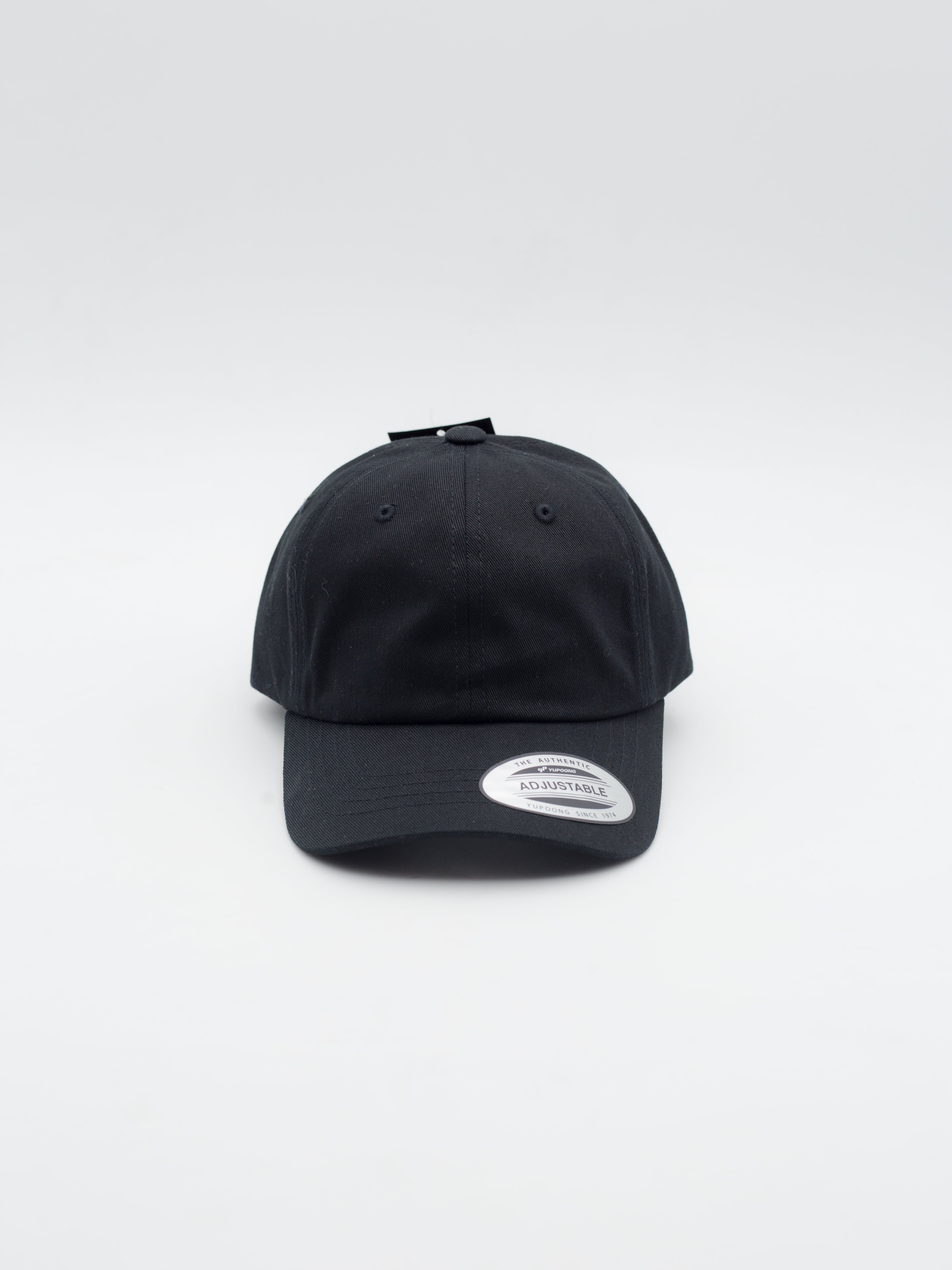 Low Profile Cotton Twill Kids Dad Hat Black
