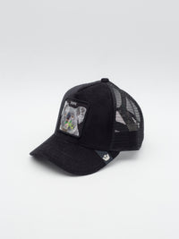 Corduroy Dope Trucker Black