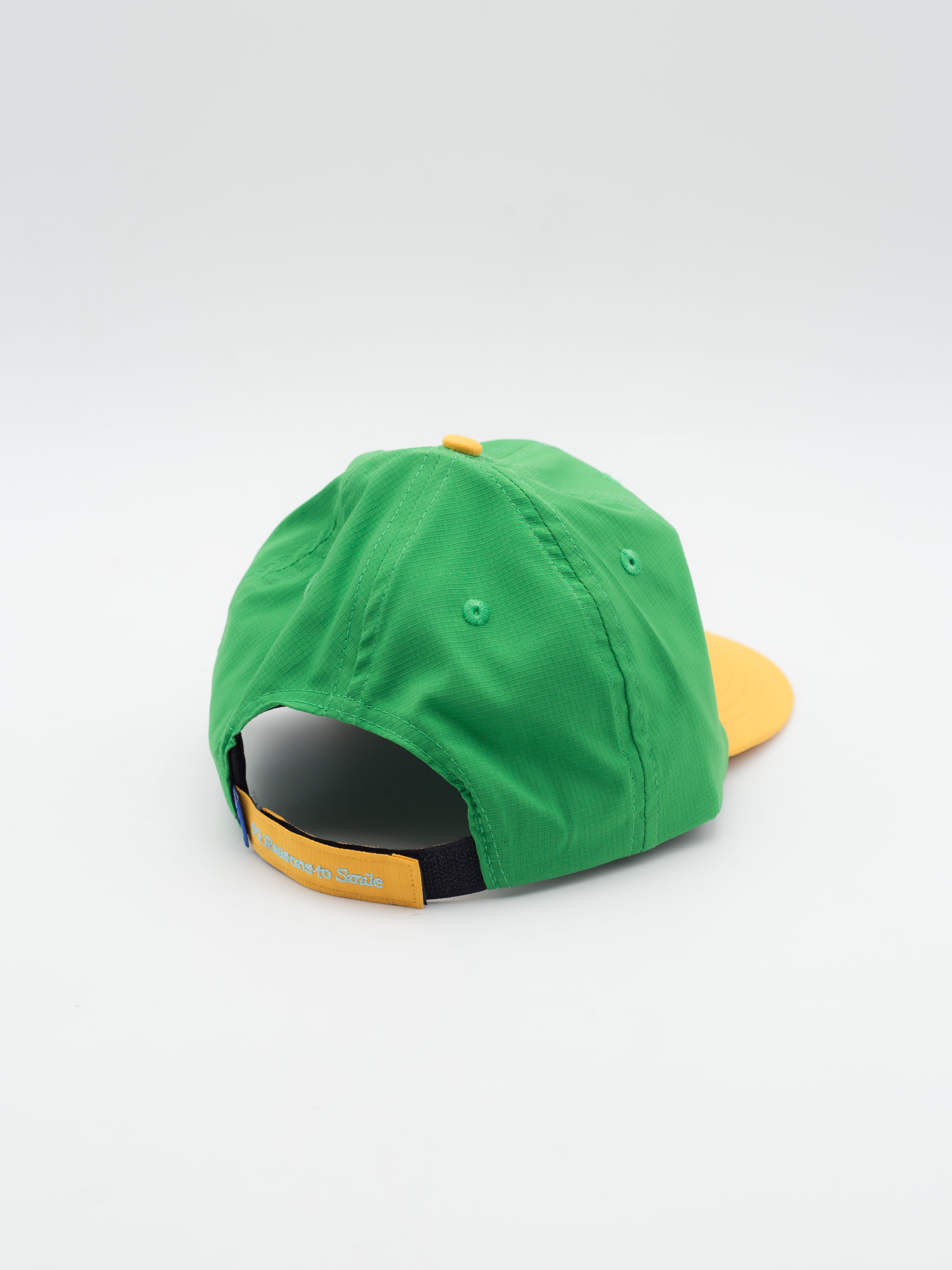 Typo Hat Dad Hat Green/Yellow