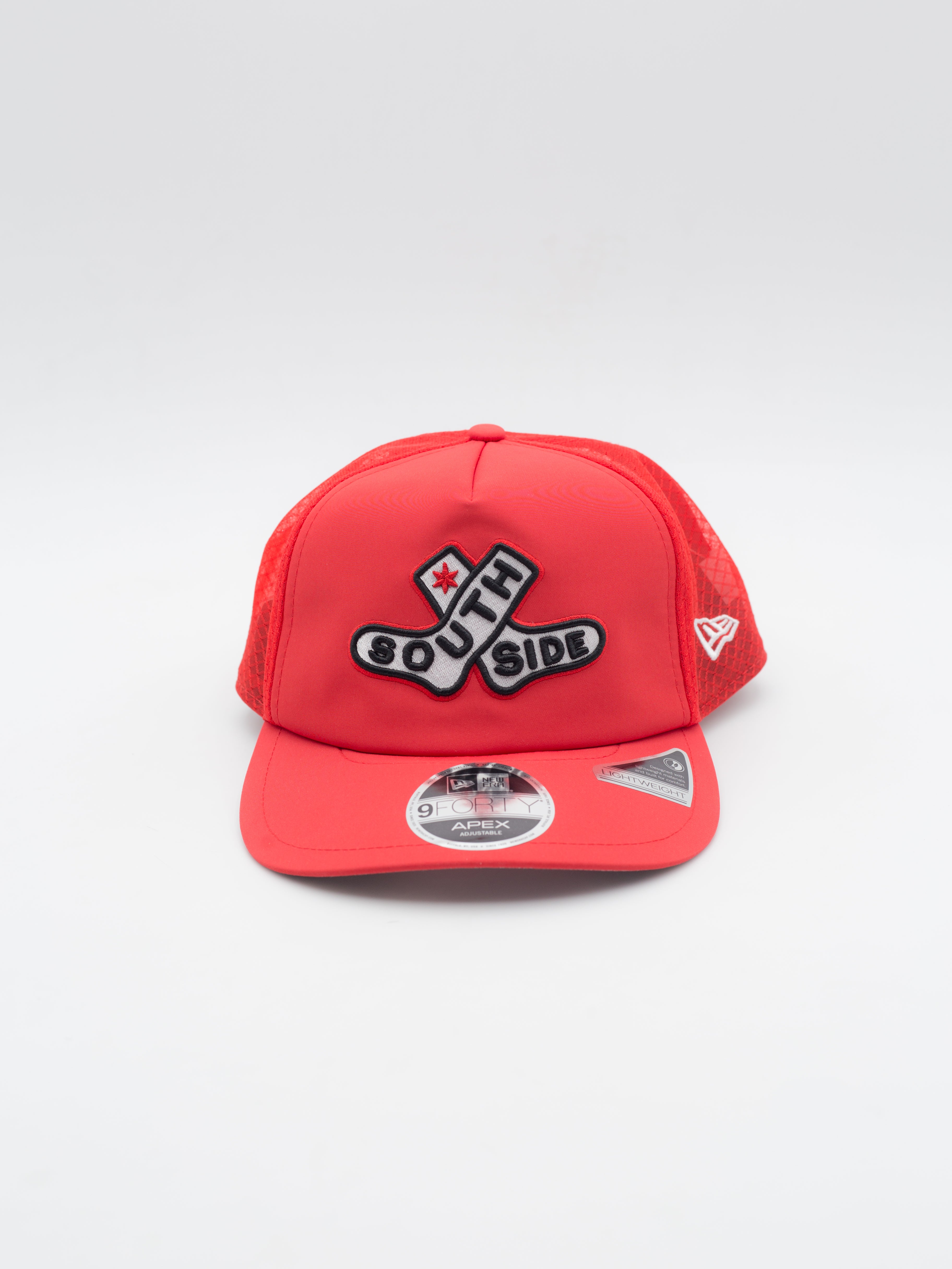 9FORTY APEX A-Frame City Connect 2026 Chicago White Sox Trucker Red