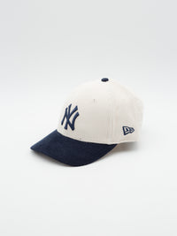 9FORTY M-Crown Corduroy New York Yankees White/Navy