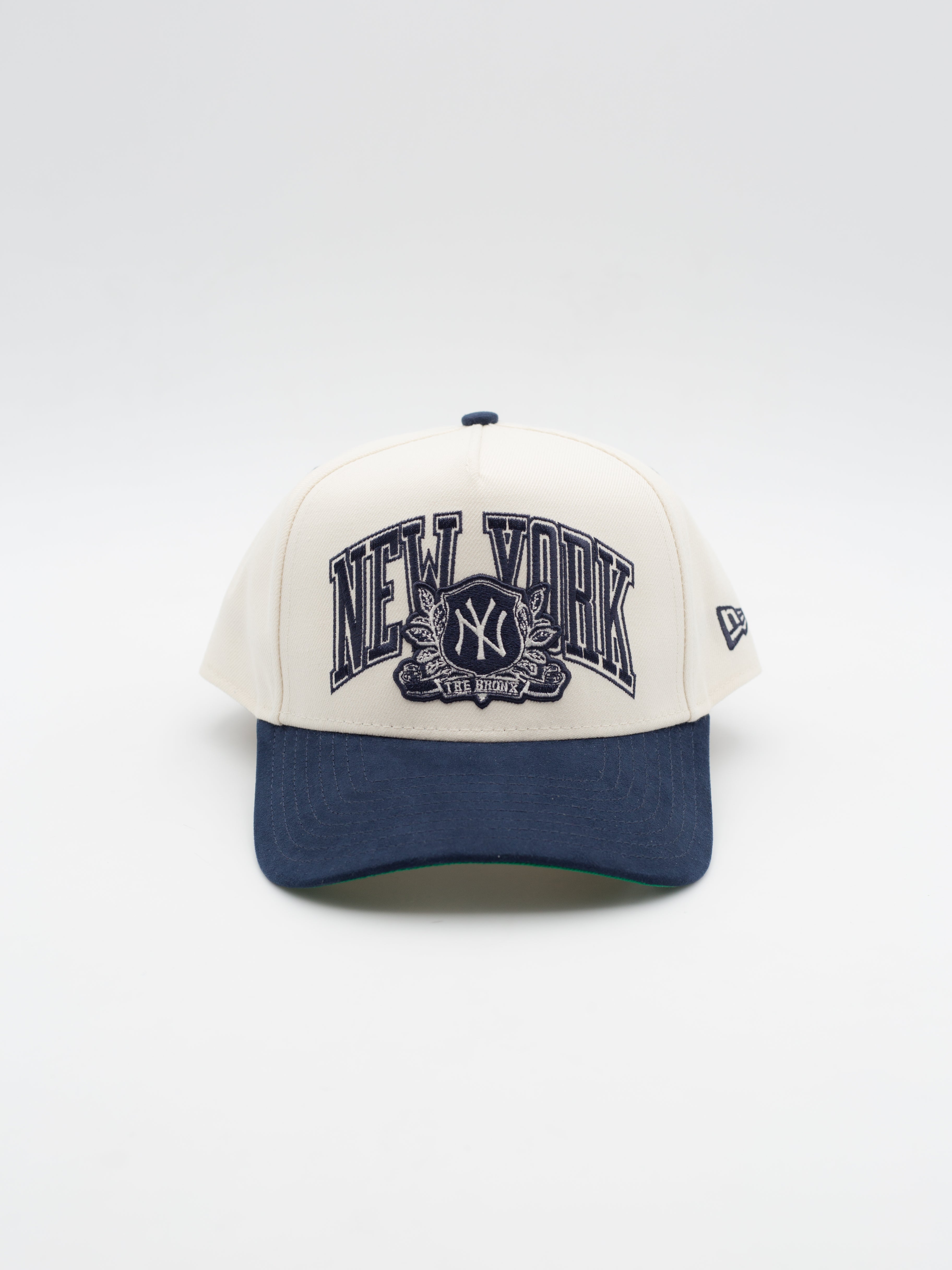 9FORTY E-Frame Wordmark Suede New York Yankees Beige/Navy