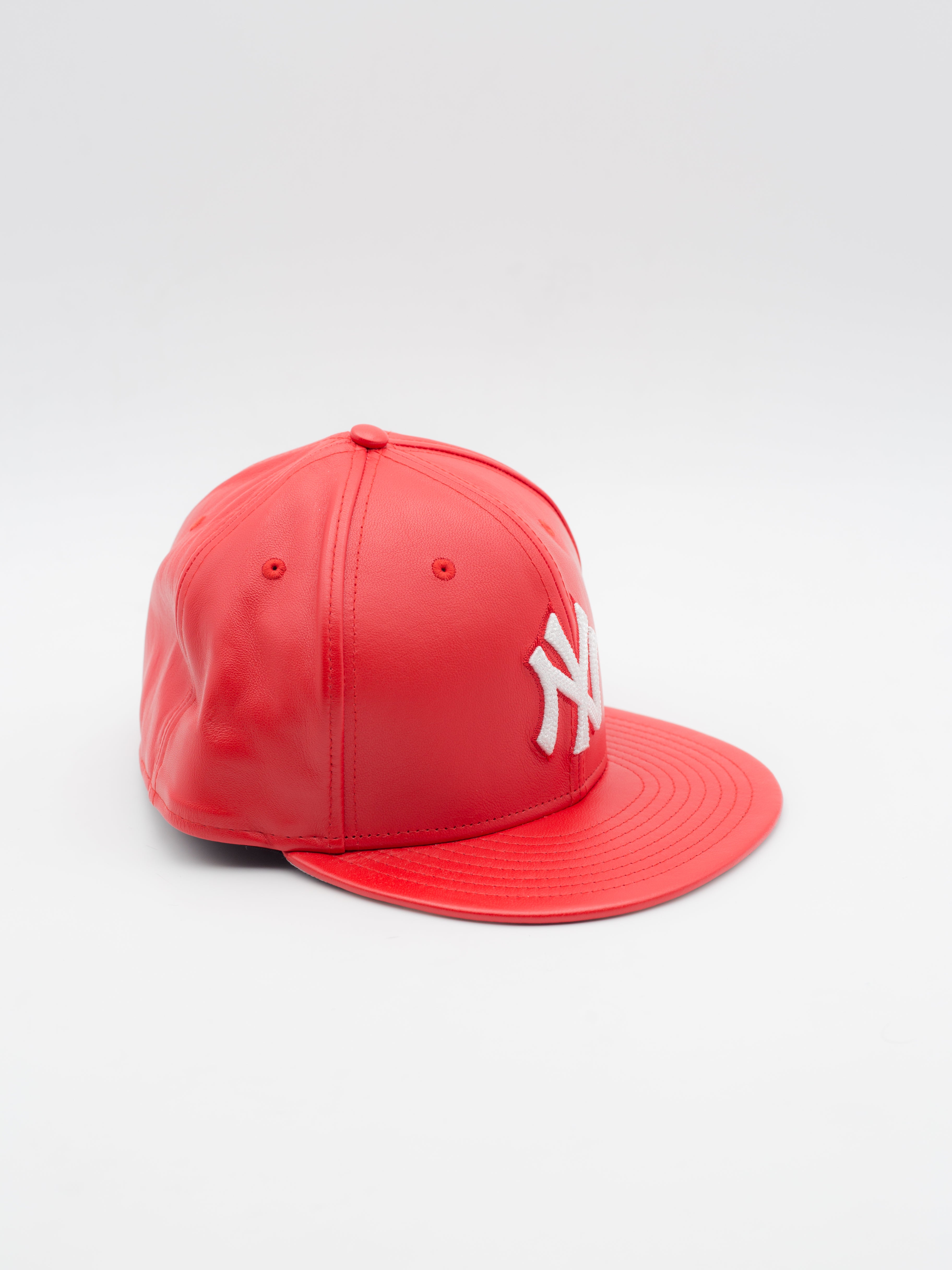 59FIFTY Leather New York Yankees Red