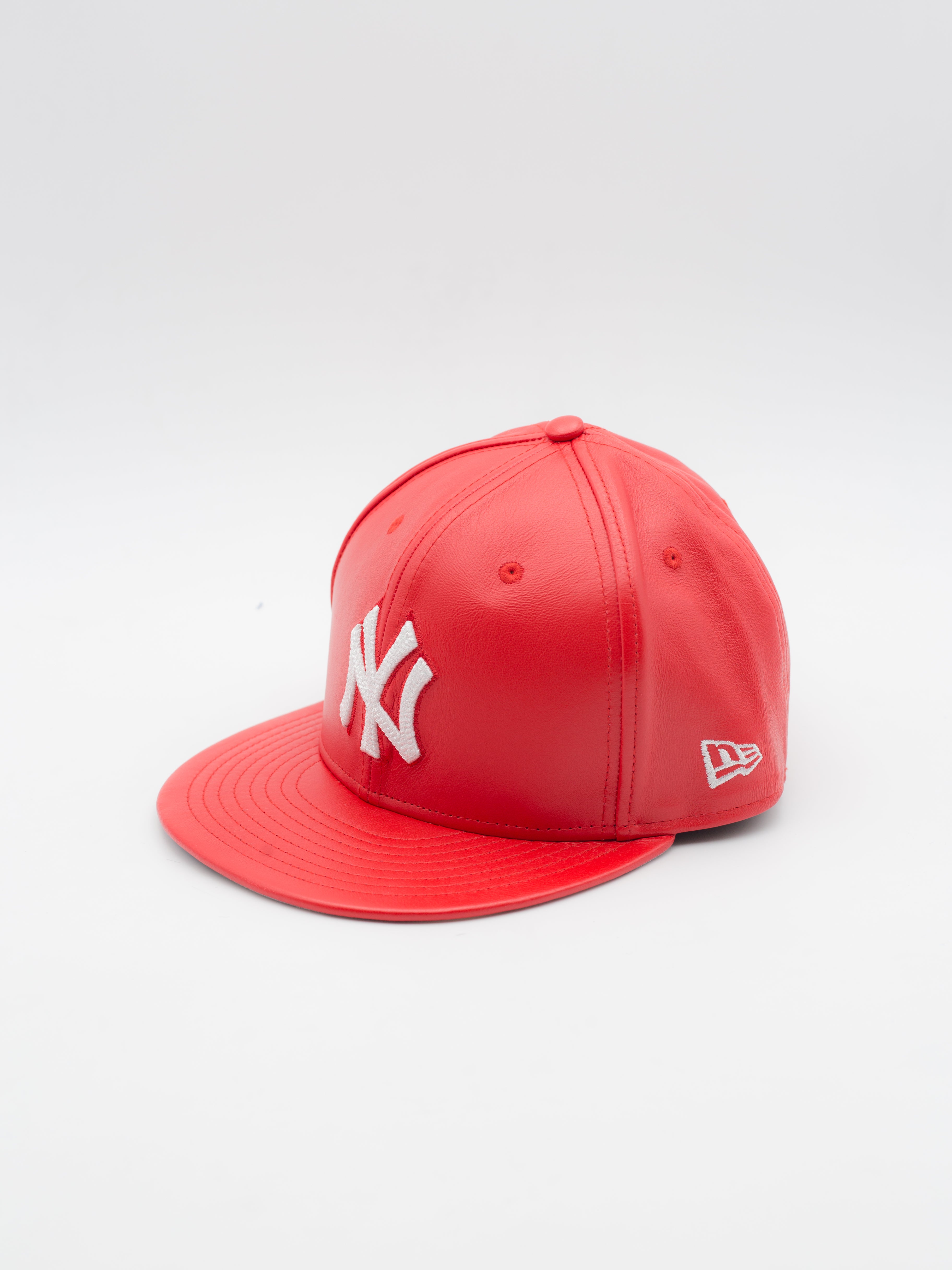 59FIFTY Leather New York Yankees Red
