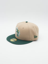 59FIFTY Evergreen Oakland Athletics Beige/Green