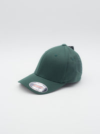 Wooly Combed 6 Panel Green