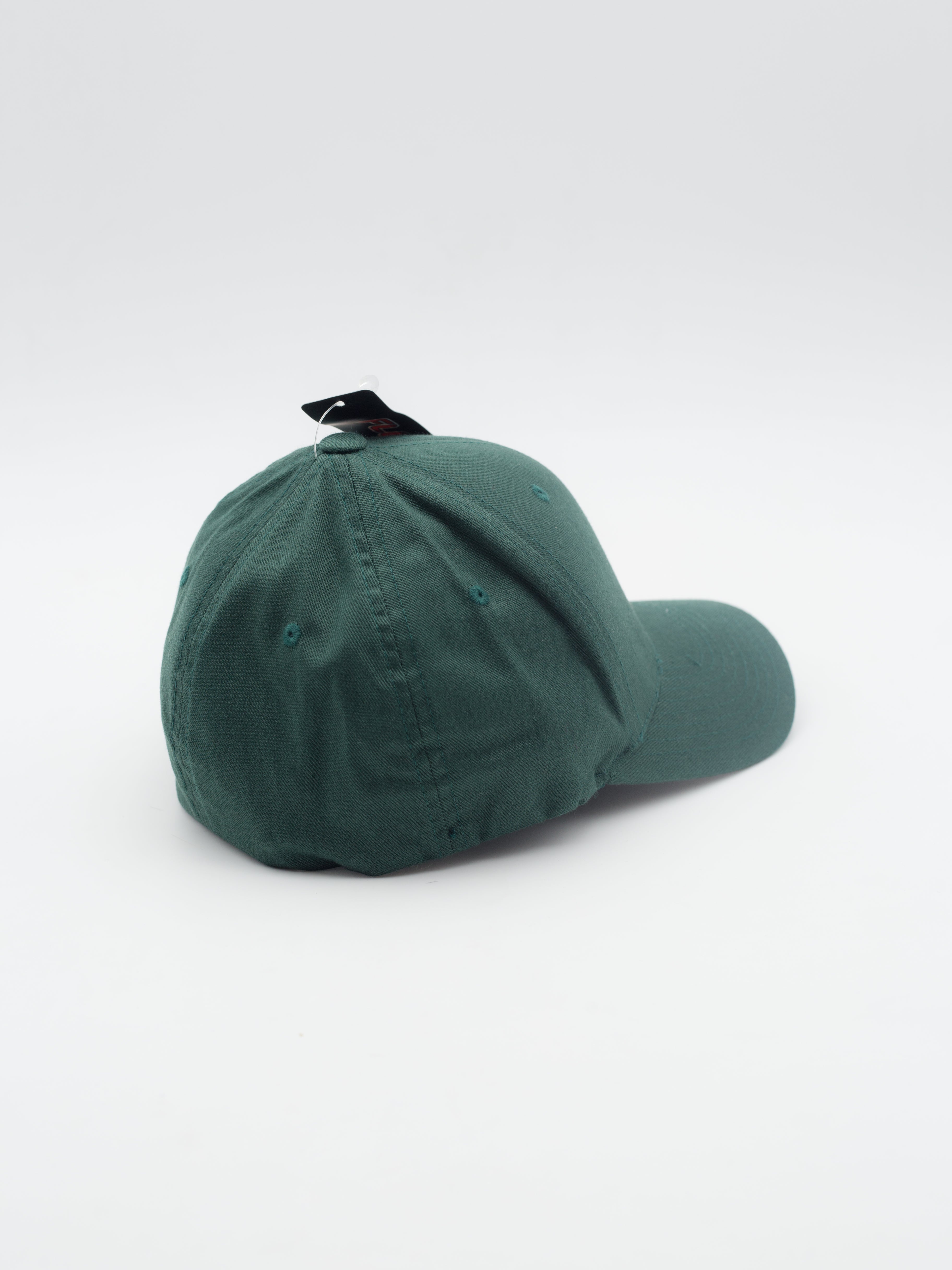 Wooly Combed 6 Panel Green