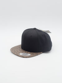 Classic Snapback Black/Brown