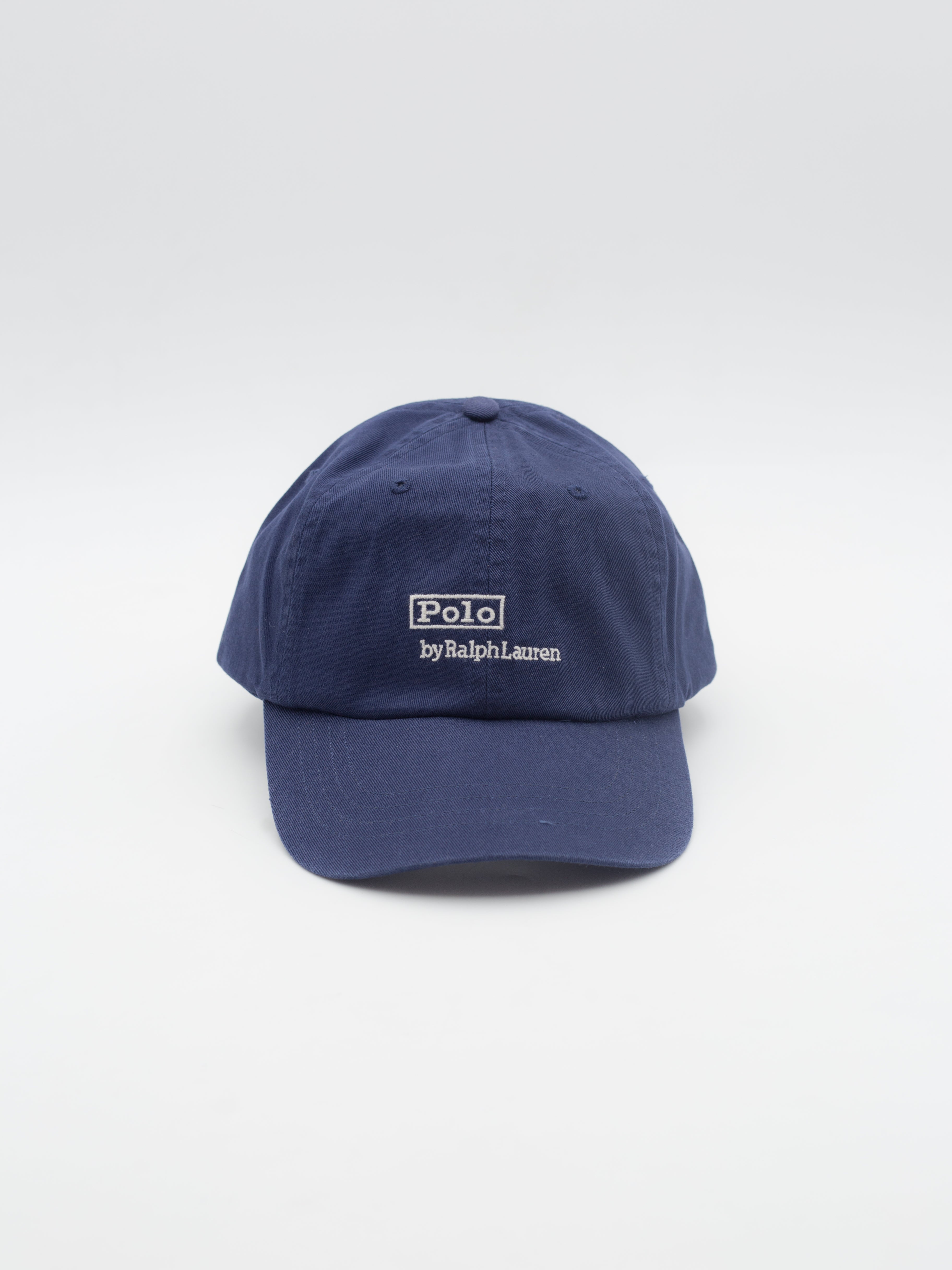 Label Woven Cap Navy