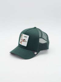 The Lucky Duck Trucker Dark Green