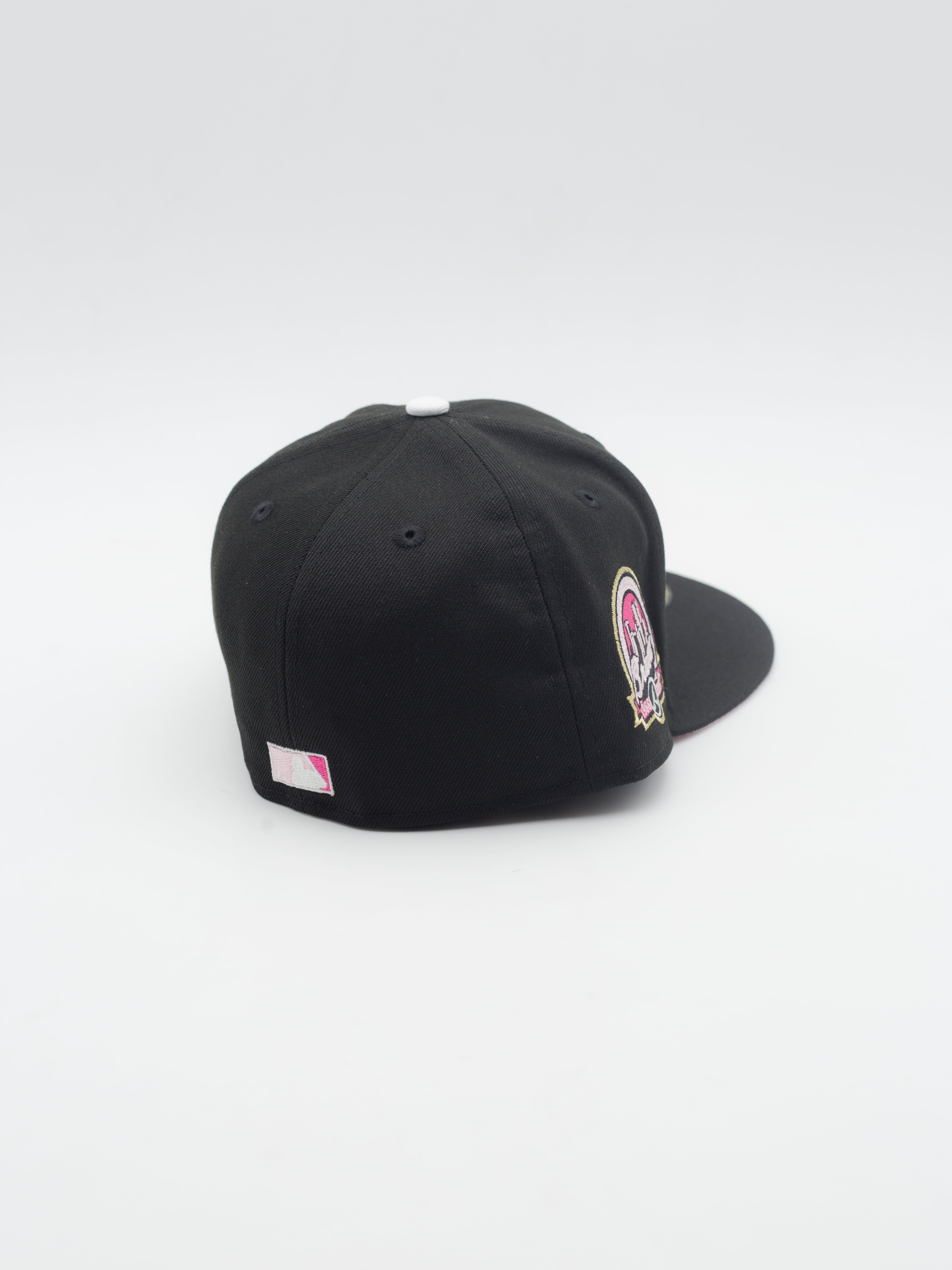 59FIFTY Pink Flowers Atlanta Braves Black