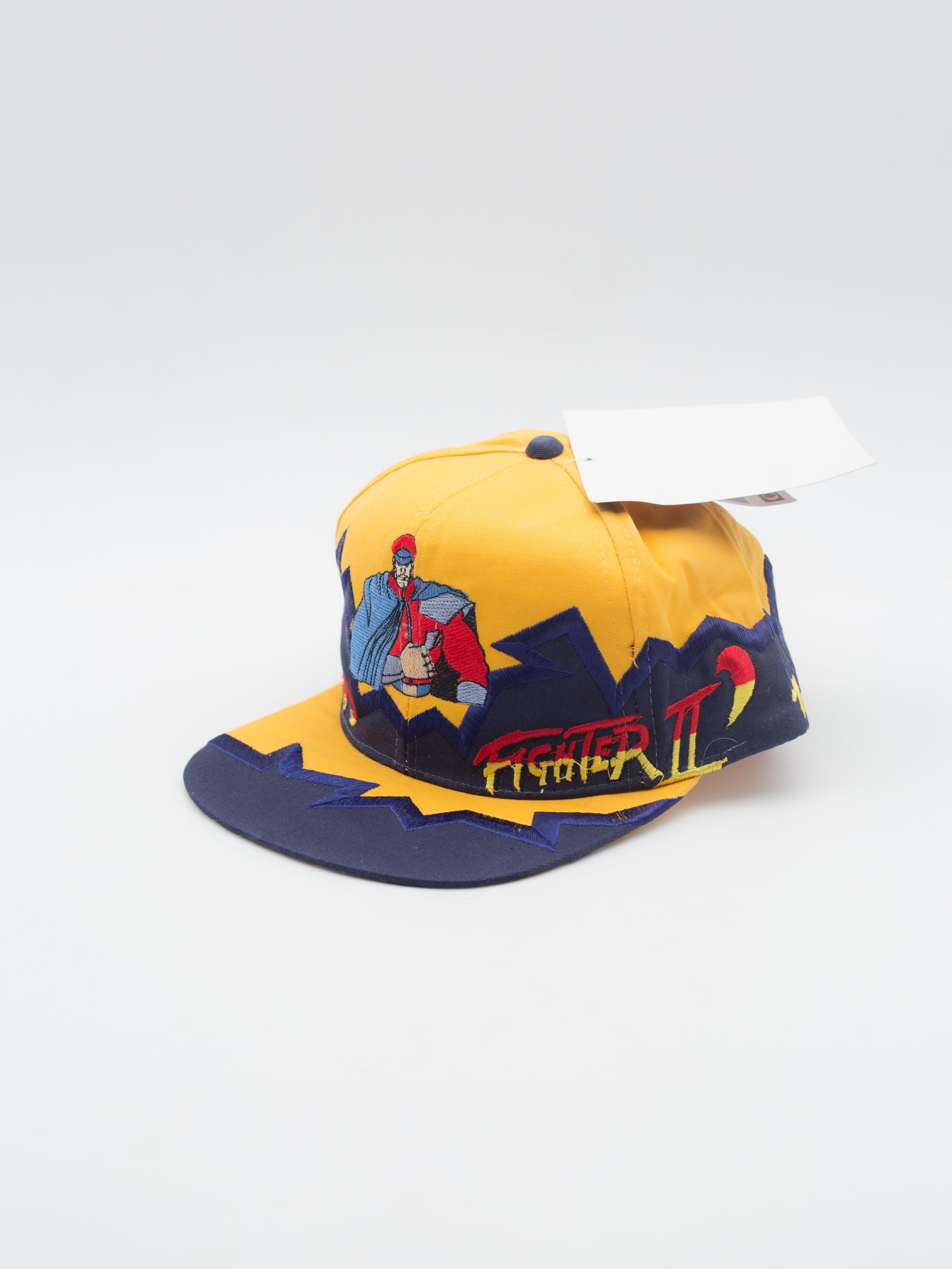 Street Fighter 2 Vintage Snapback Yellow/Navy