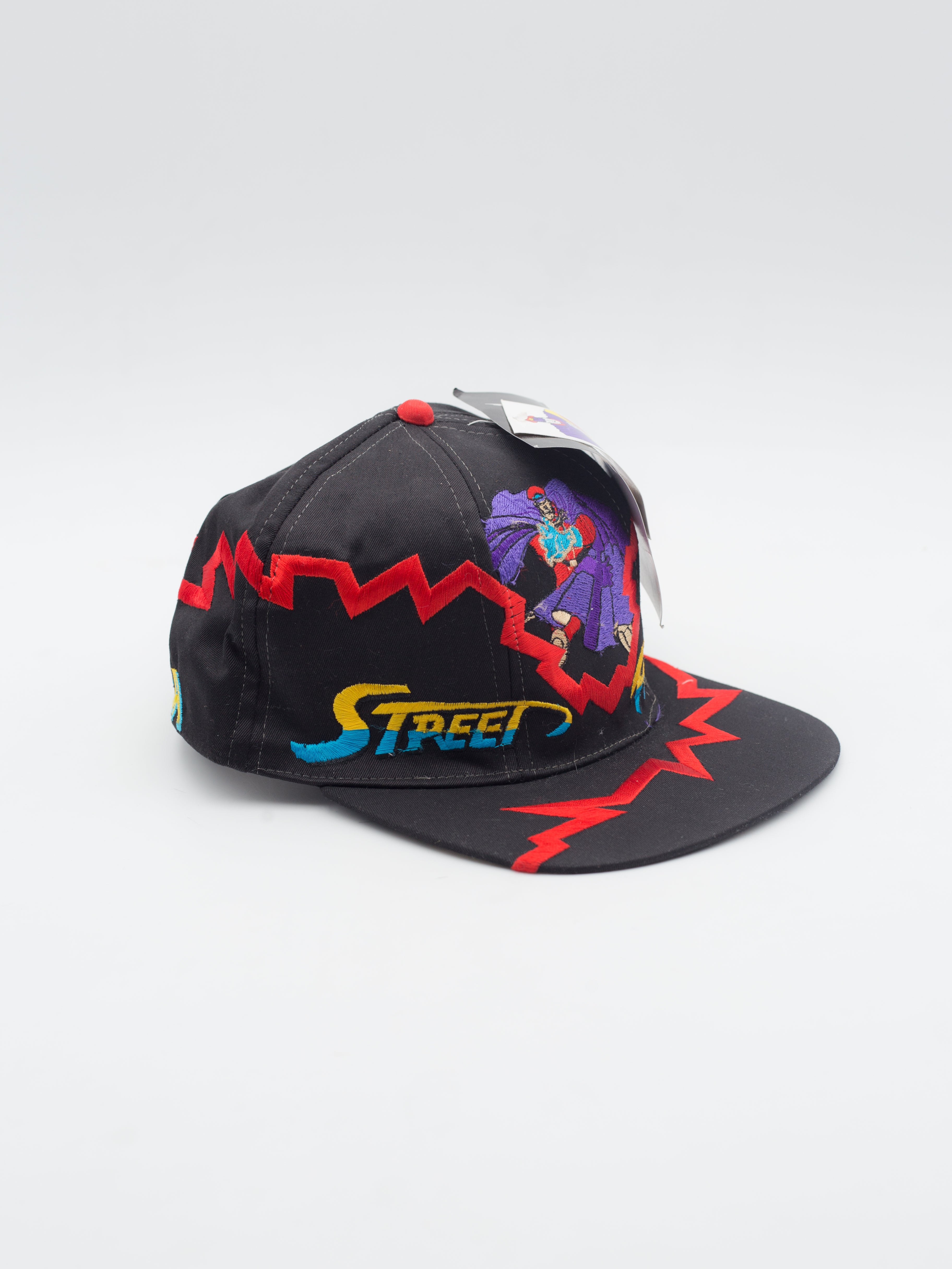 Street Fighter 2 Vintage Snapback Black/Red