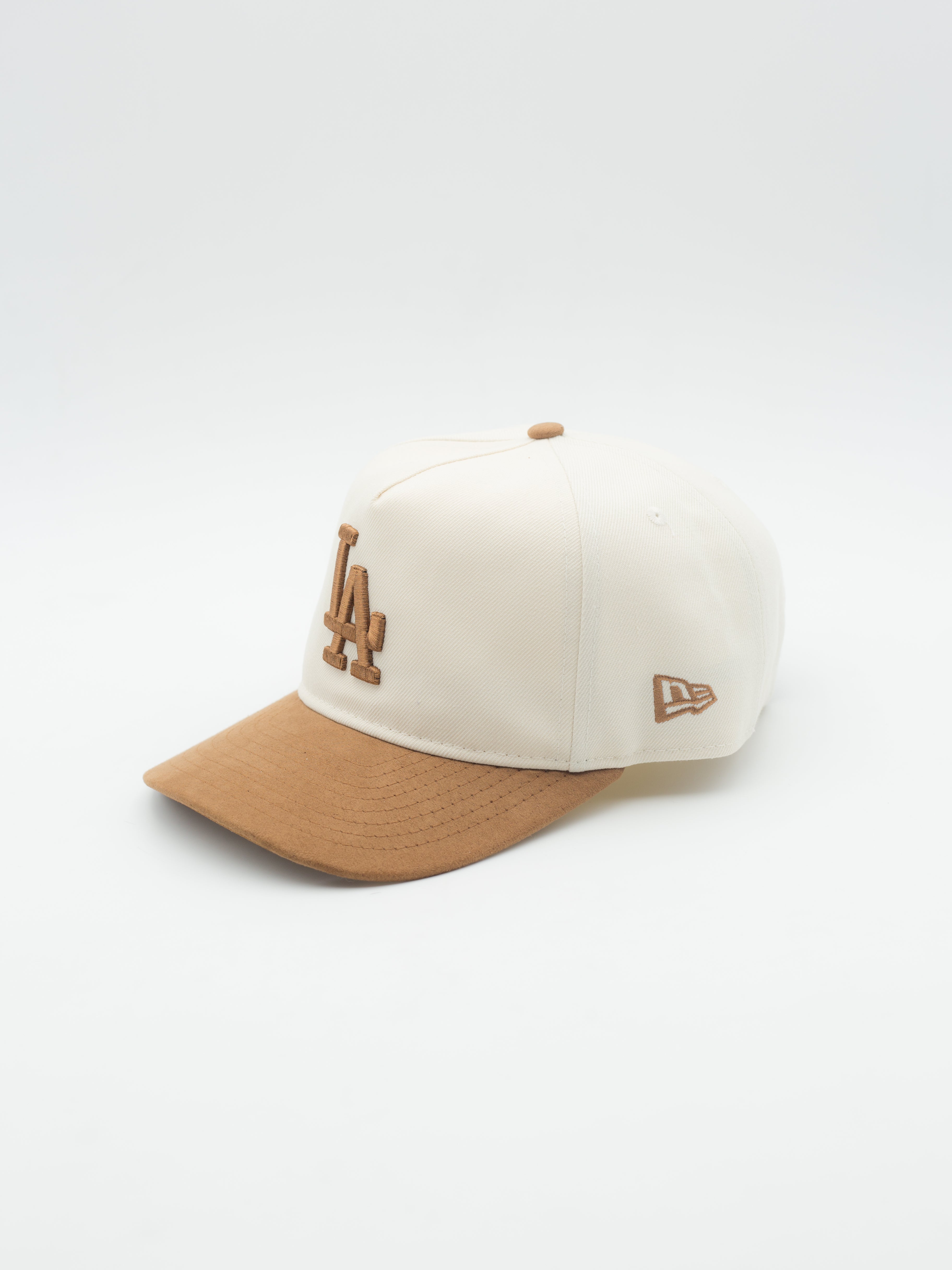 9FIFTY A-Frame Suede Visor Los Angeles Dodgers Beige/Camel