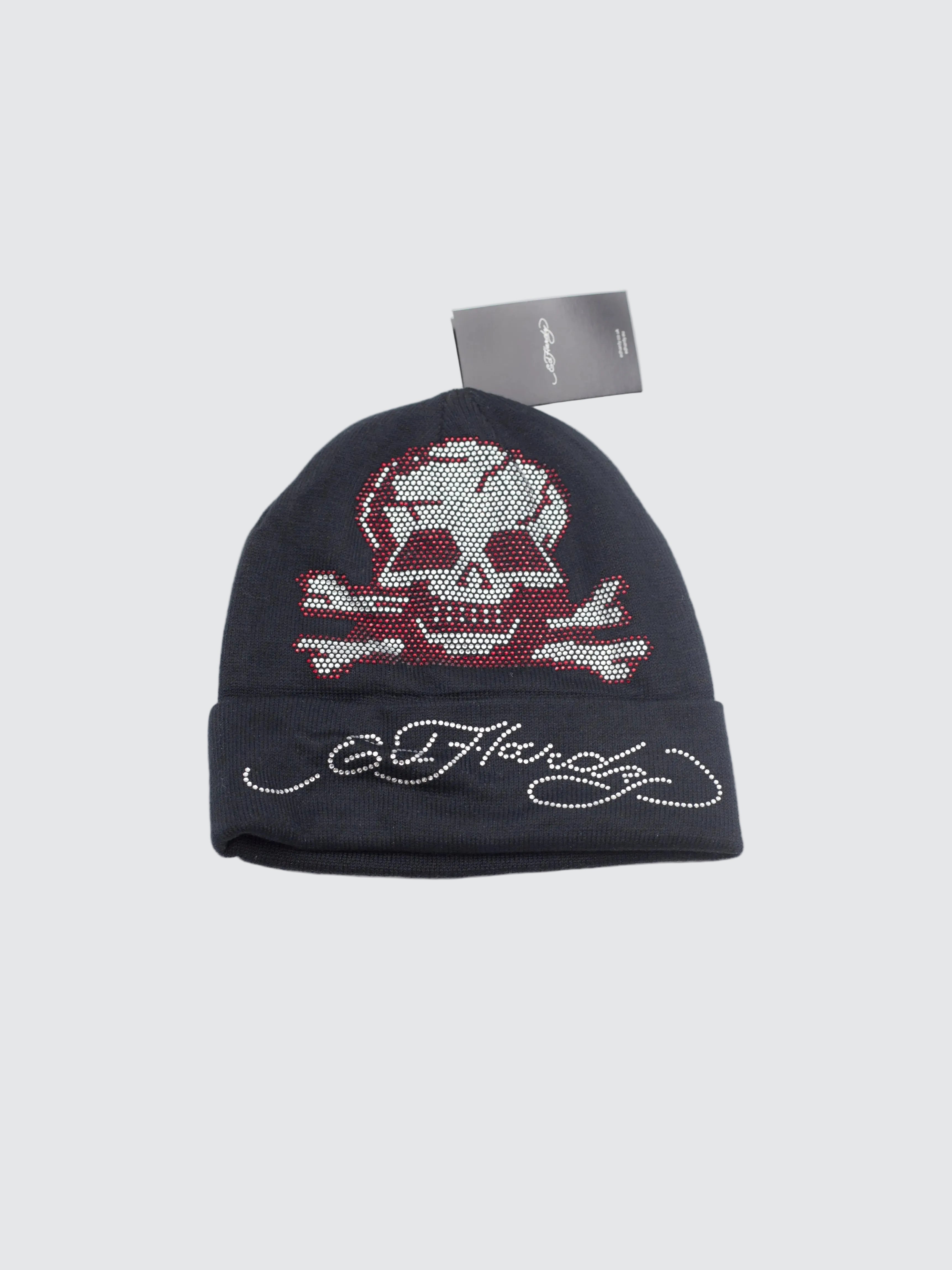 Diamante Skull Beanie