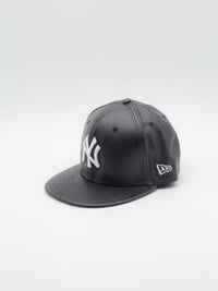 59FIFTY Leather New York Yankees Black