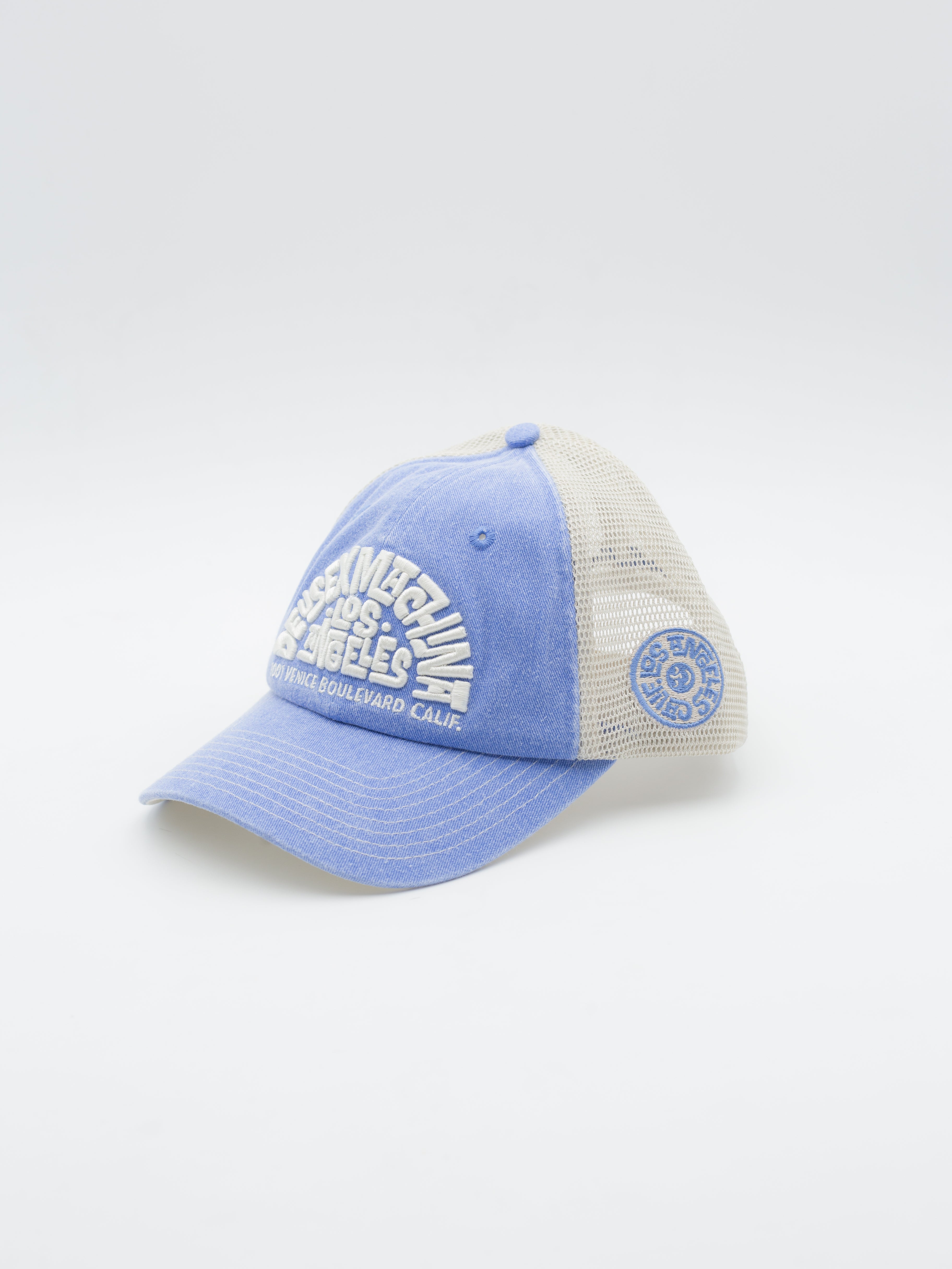 Los Angeles Address Trucker Blue/Beige