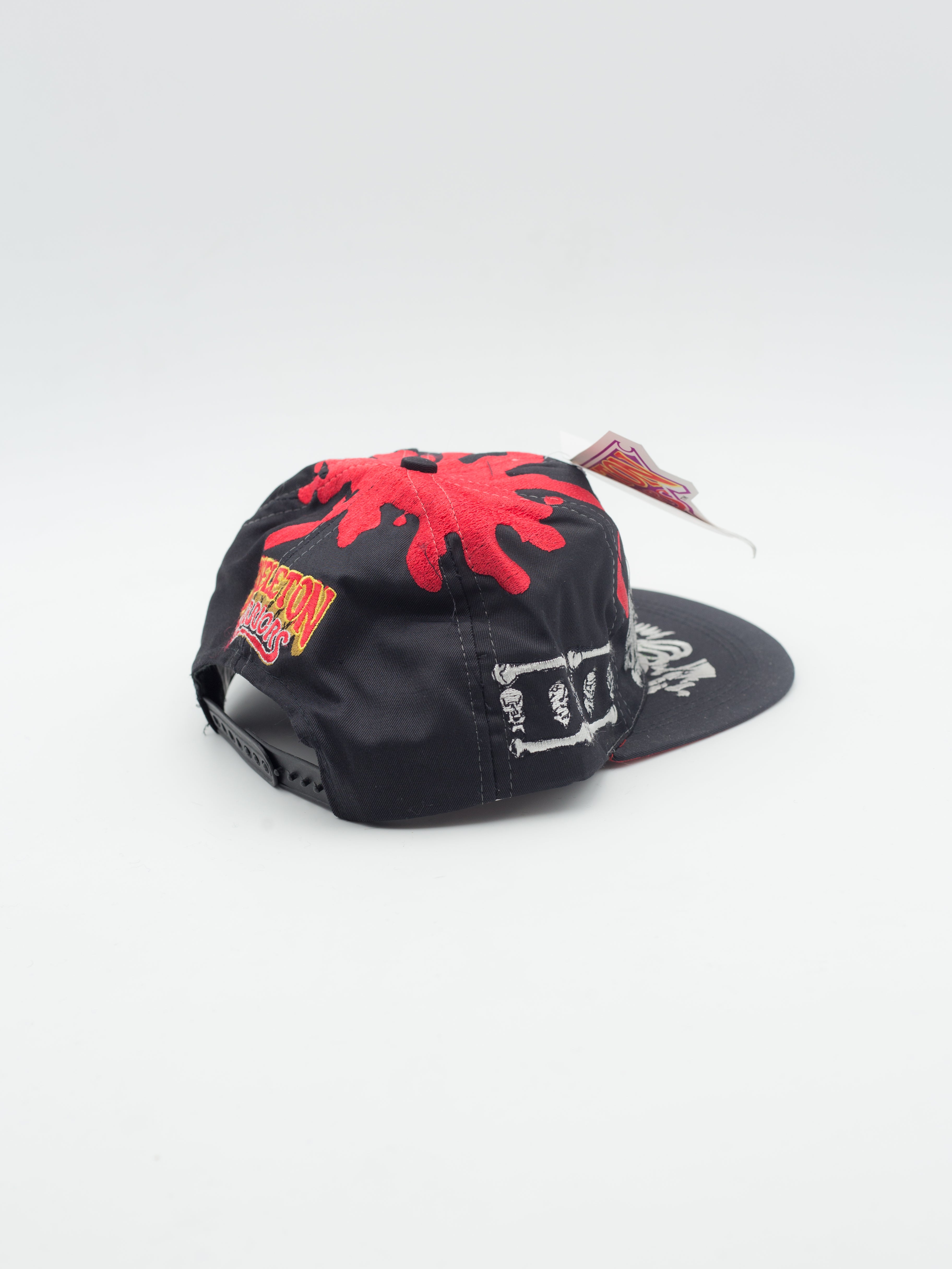 Skeleton Warriors Vintage Snapback Black/Red