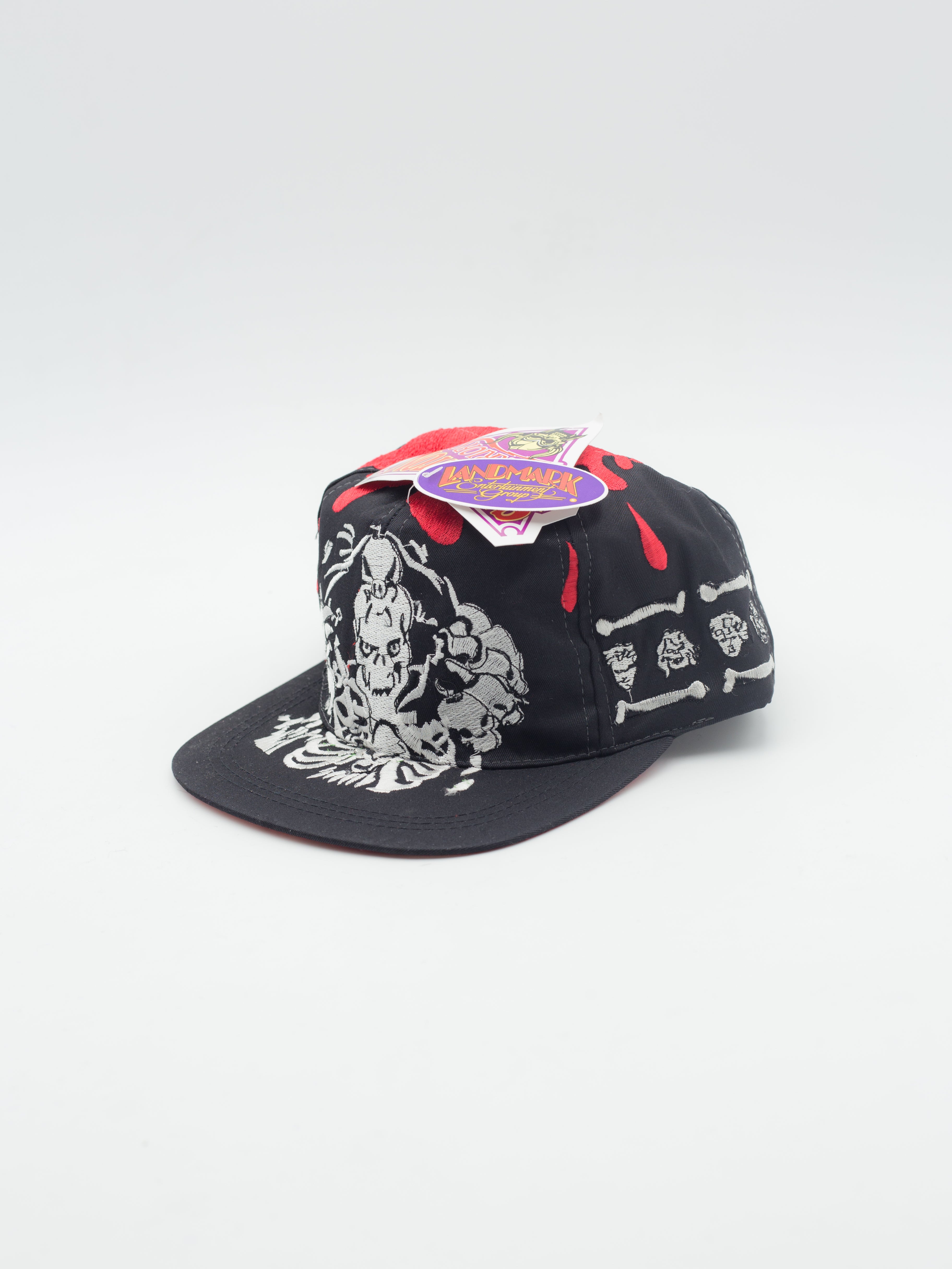 Skeleton Warriors Vintage Snapback Black/Red