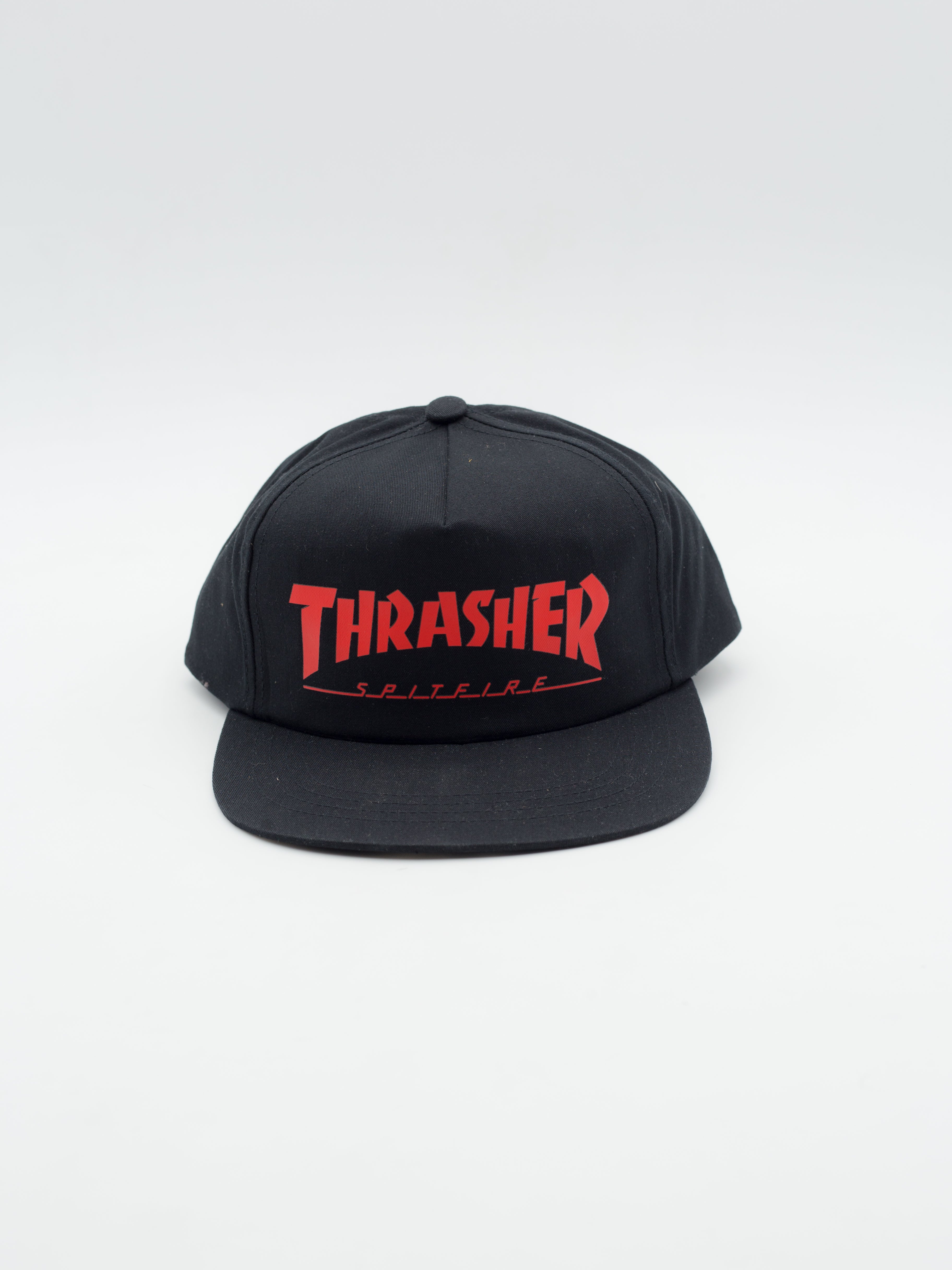 Thrasher x Spitfire Snapback Black