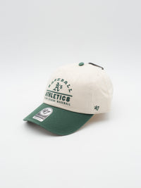 CLEAN UP Windham Oakland Athletics Beige/Green