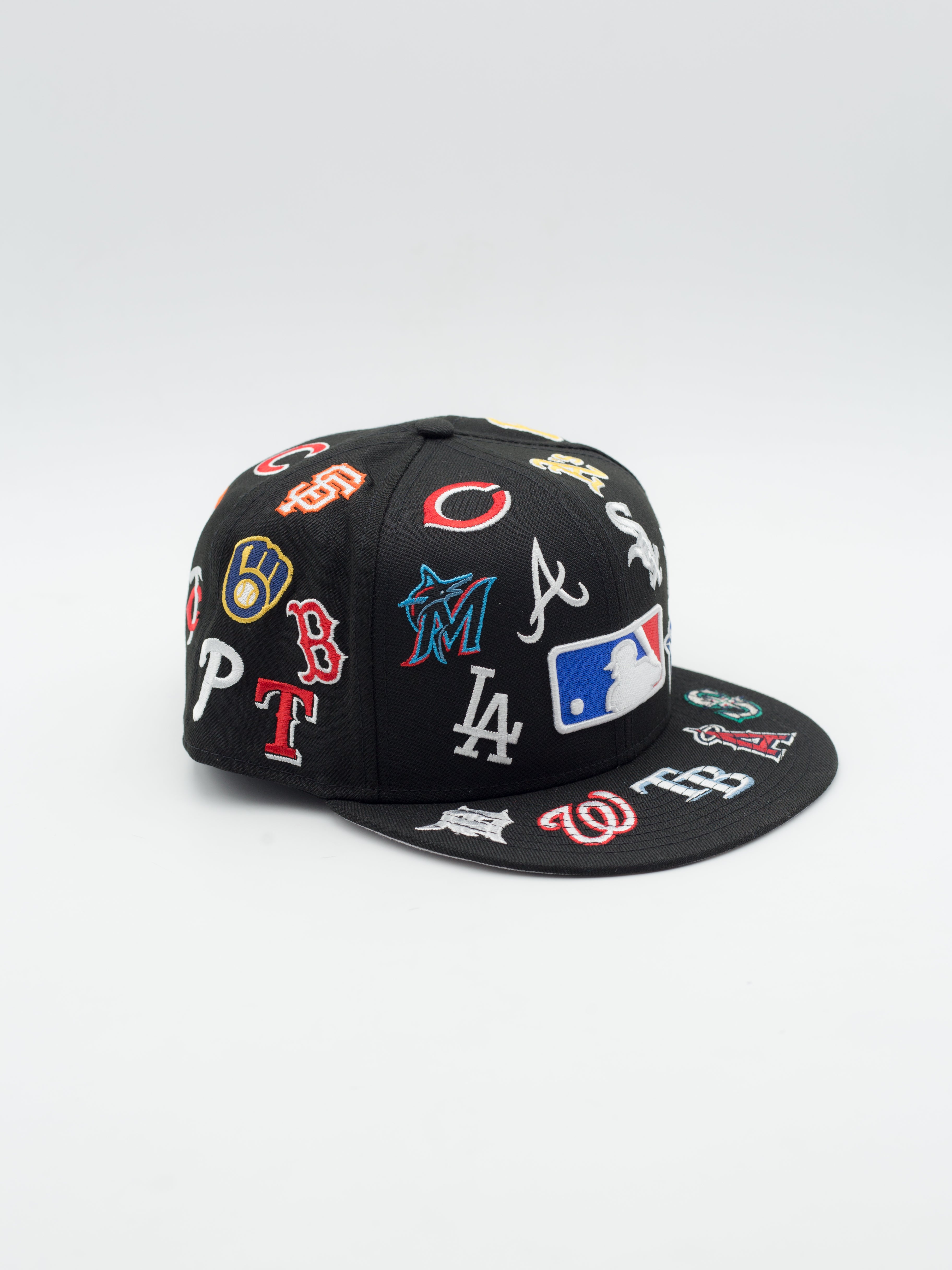 59FIFTY All Over MLB Teams Black