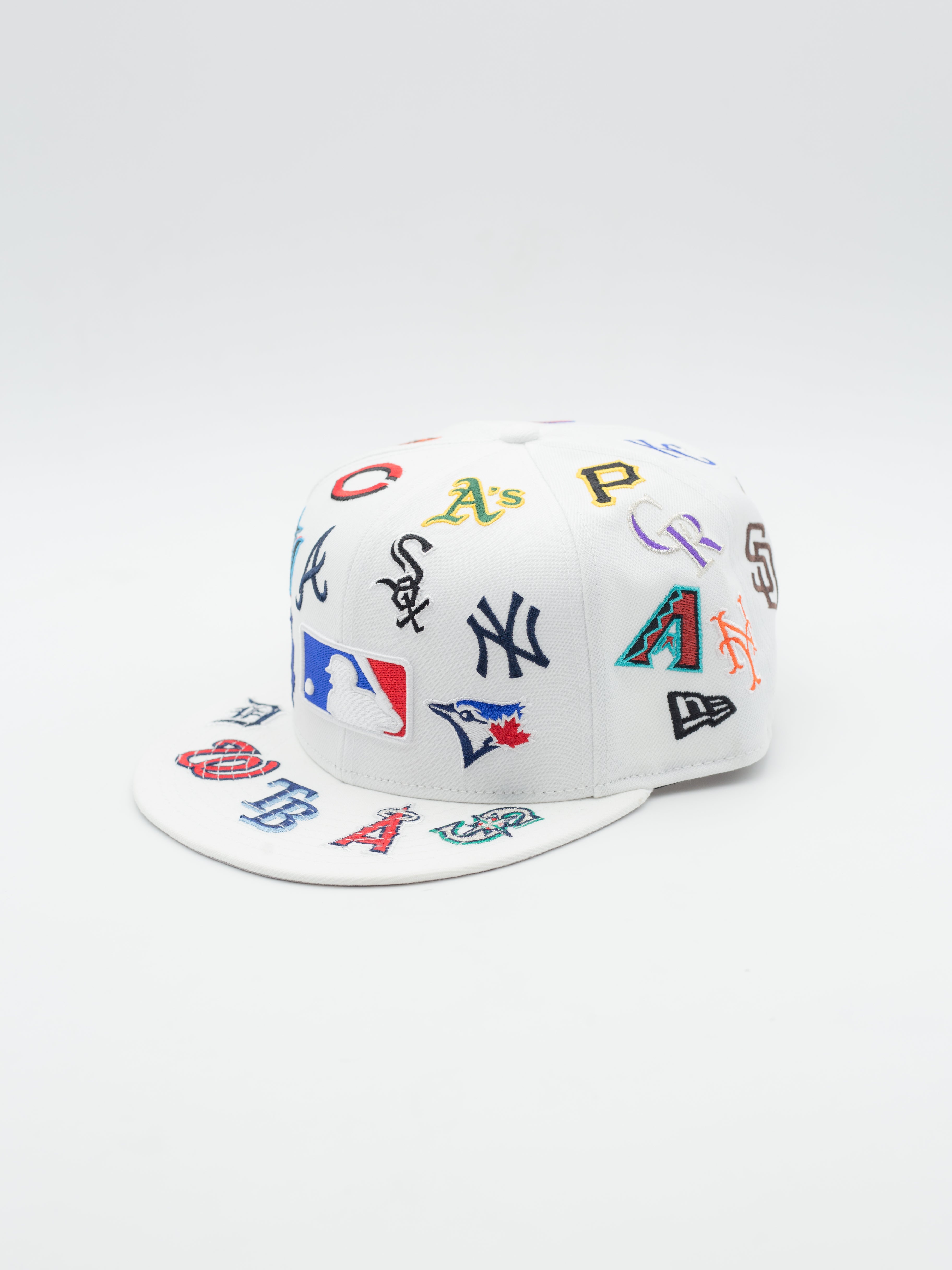 59FIFTY All Over MLB Teams White