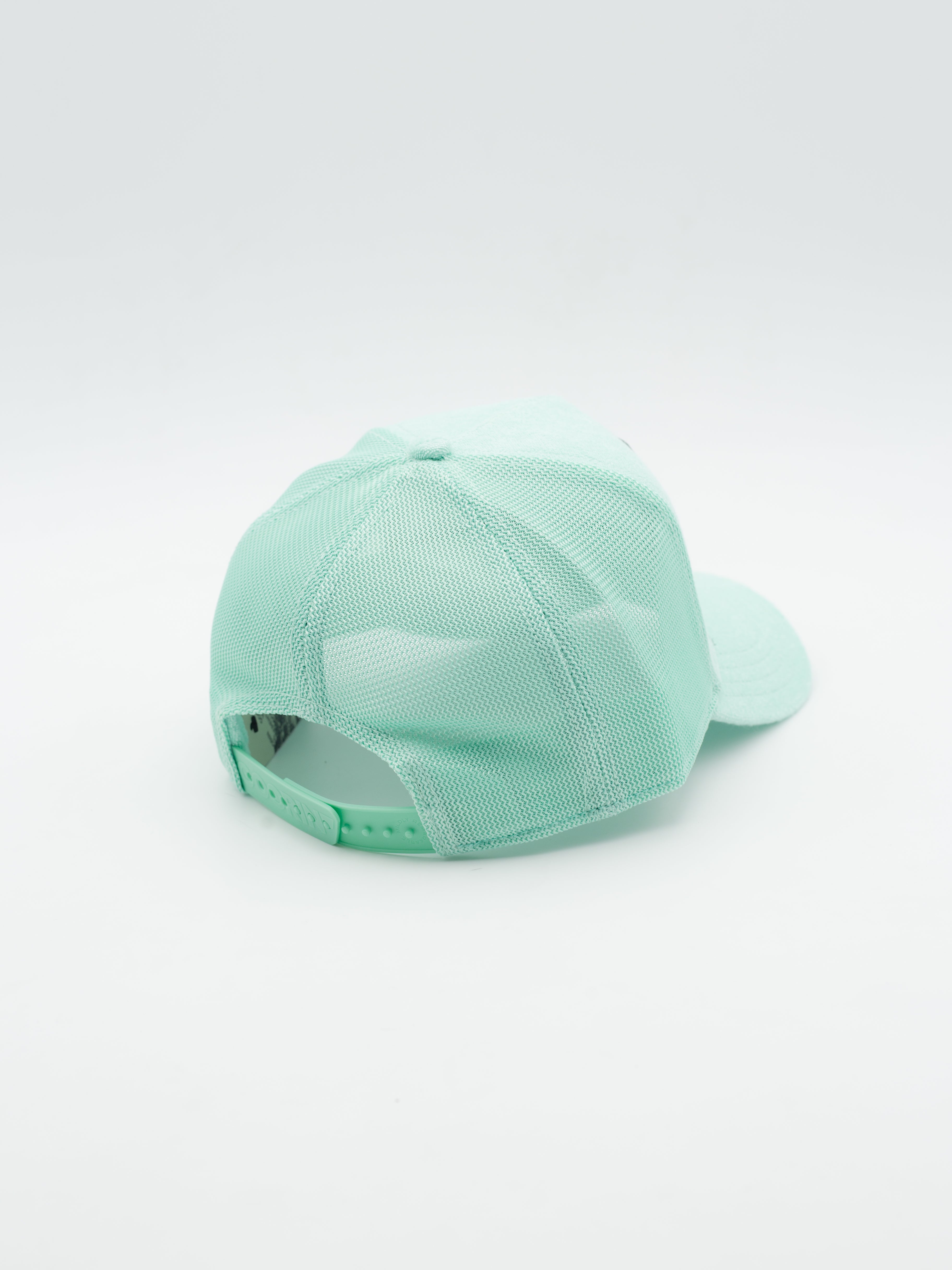 Terry Cloth Iguana Trucker Turquoise