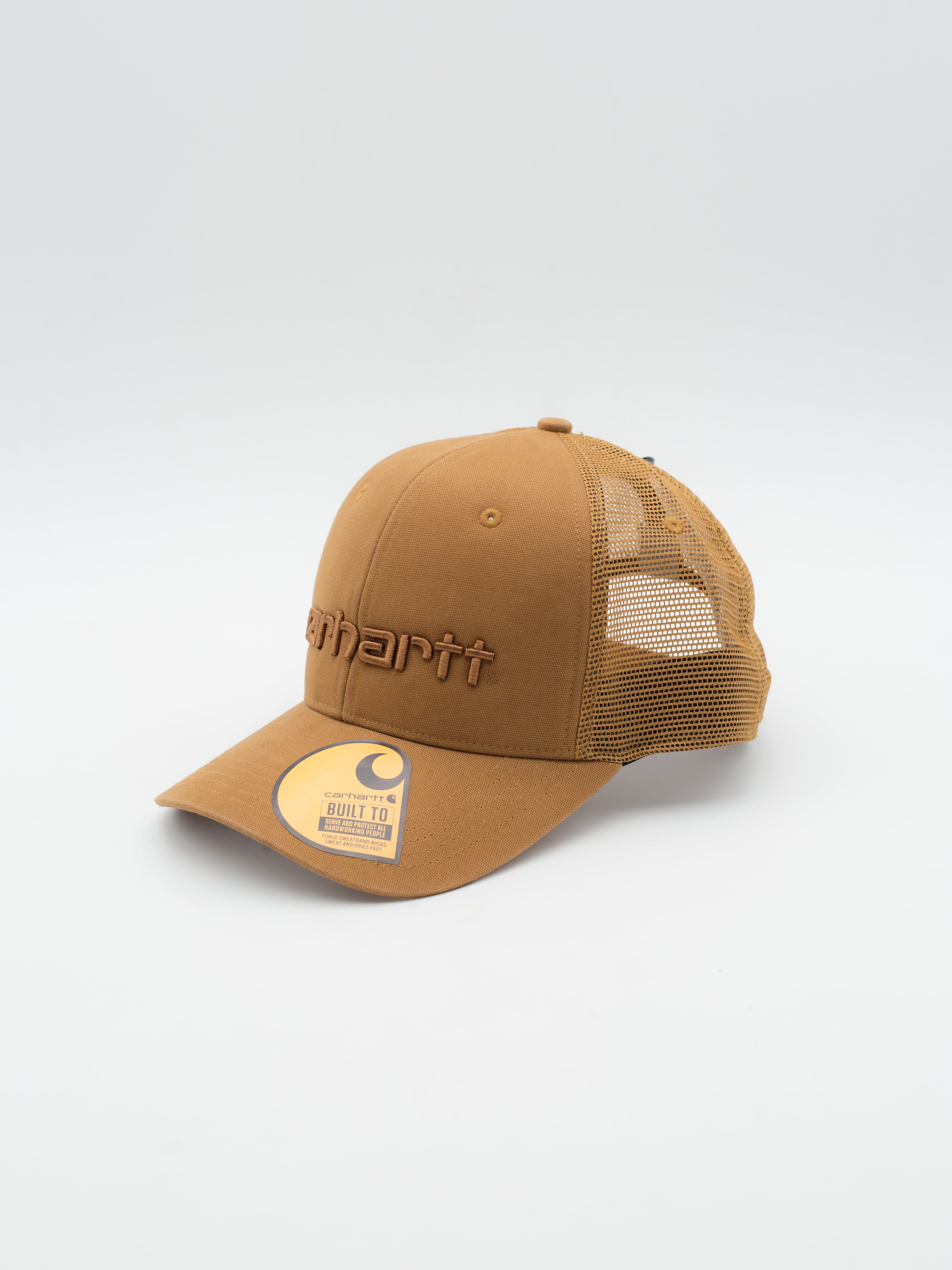 Canvas Mesh Logo Brown