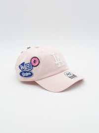CLEAN UP Badges Los Angeles Dodgers Pink