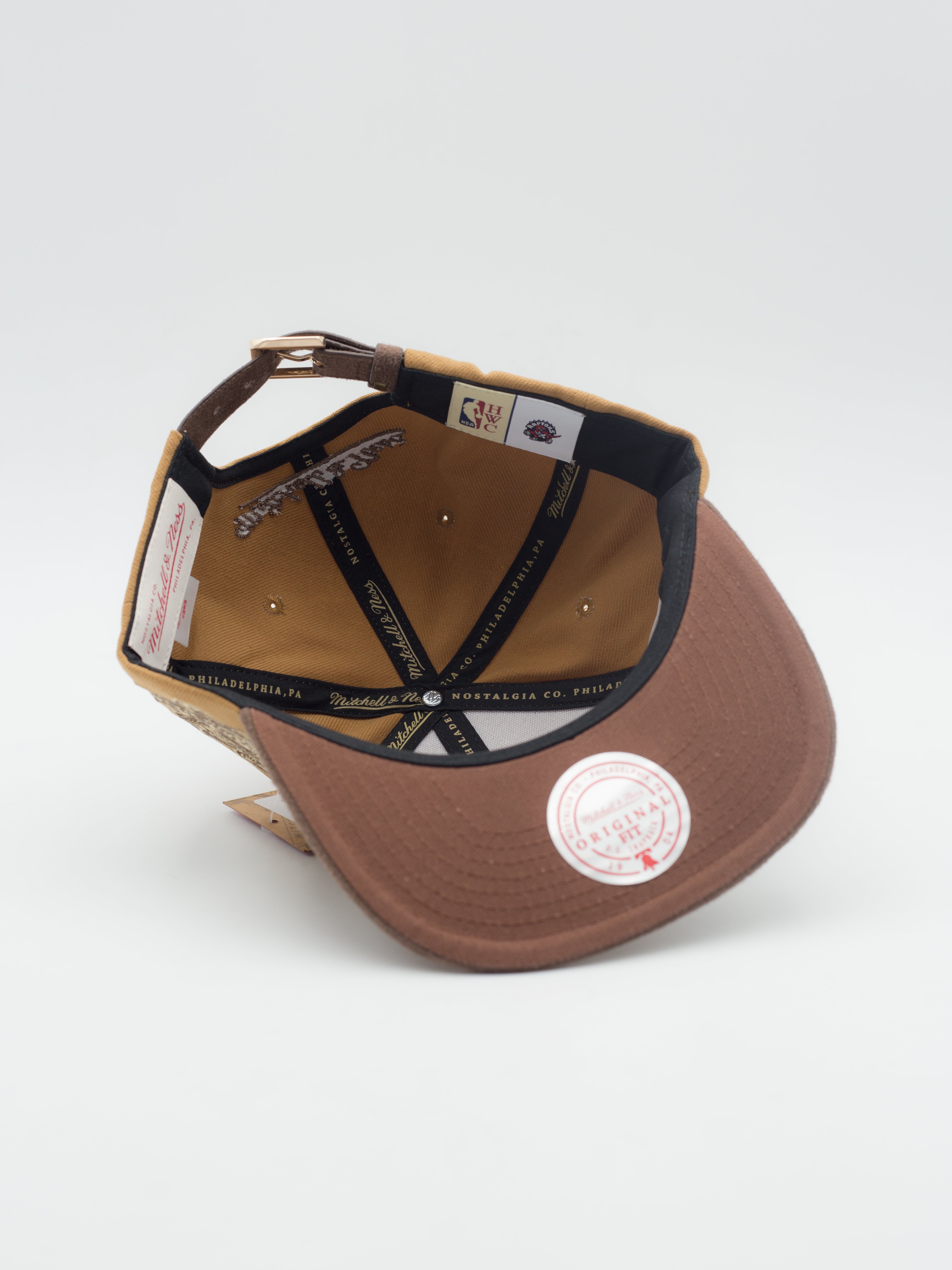 Leather Strapback Toronto Raptors Snapback