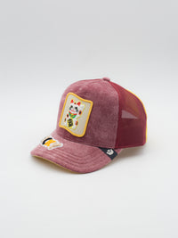 Maneki-Neko Trucker Burgundy