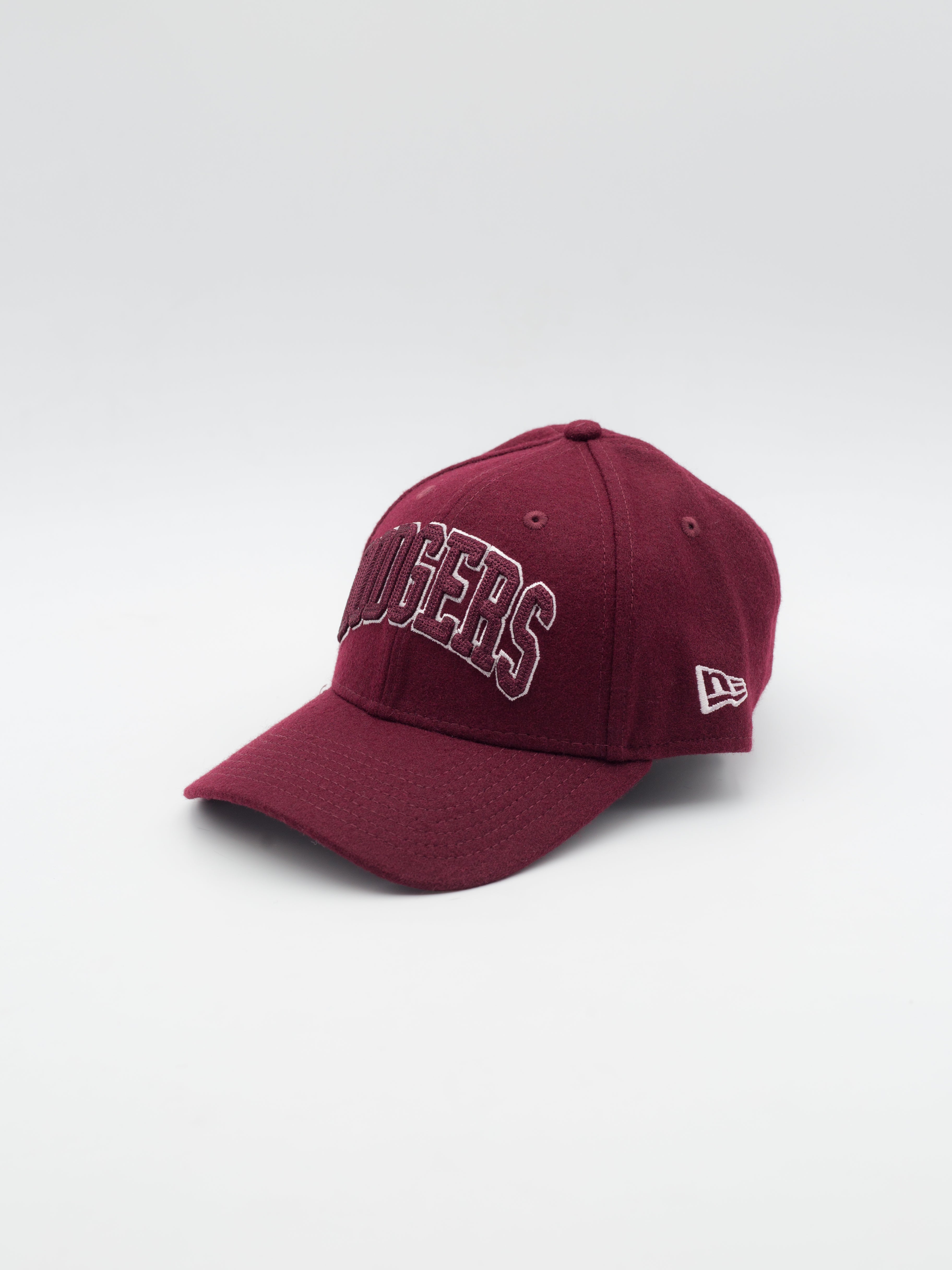 9FORTY Wool Script Los Angeles Dodgers Burgundy