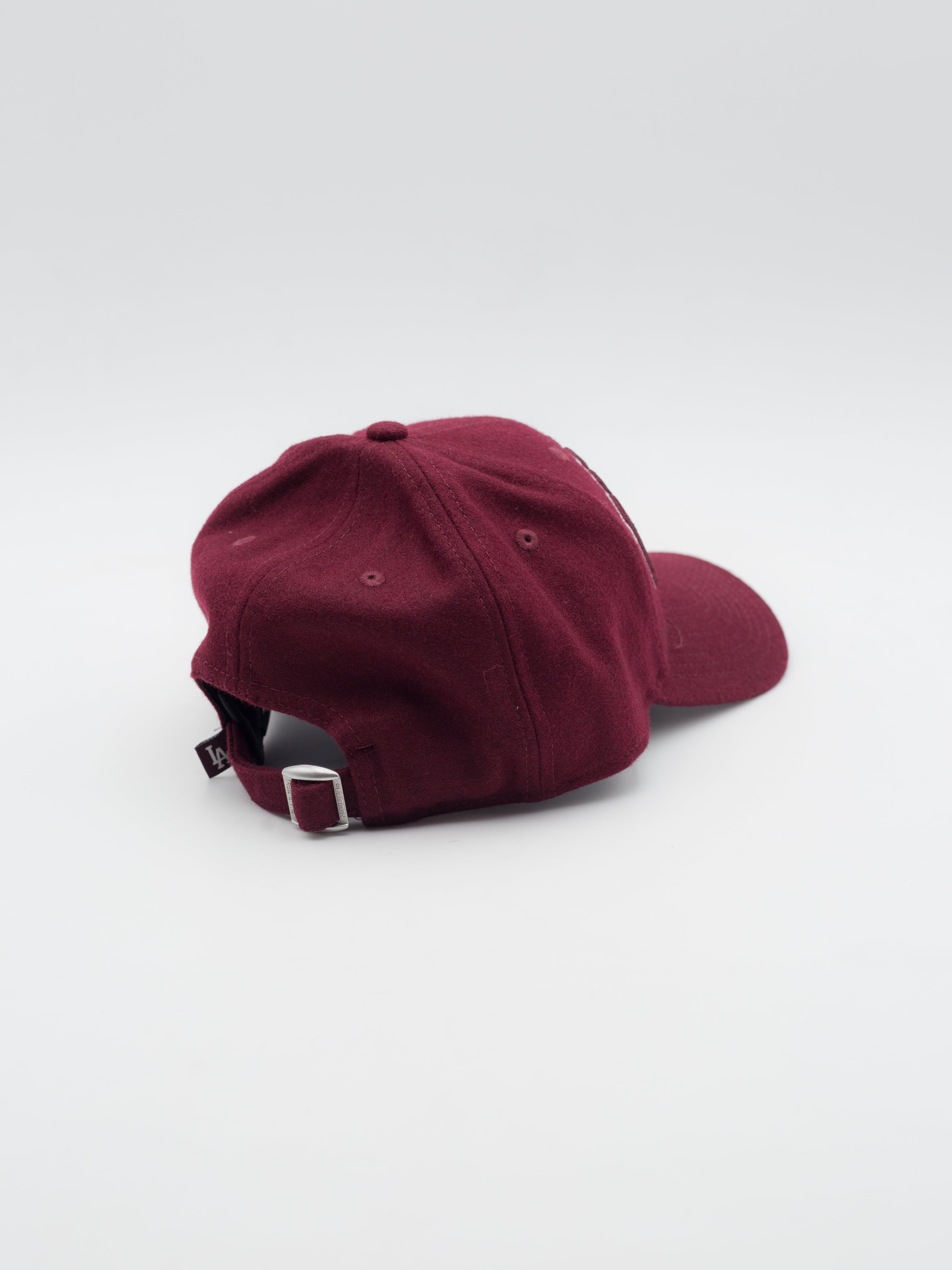 9FORTY Wool Script Los Angeles Dodgers Burgundy
