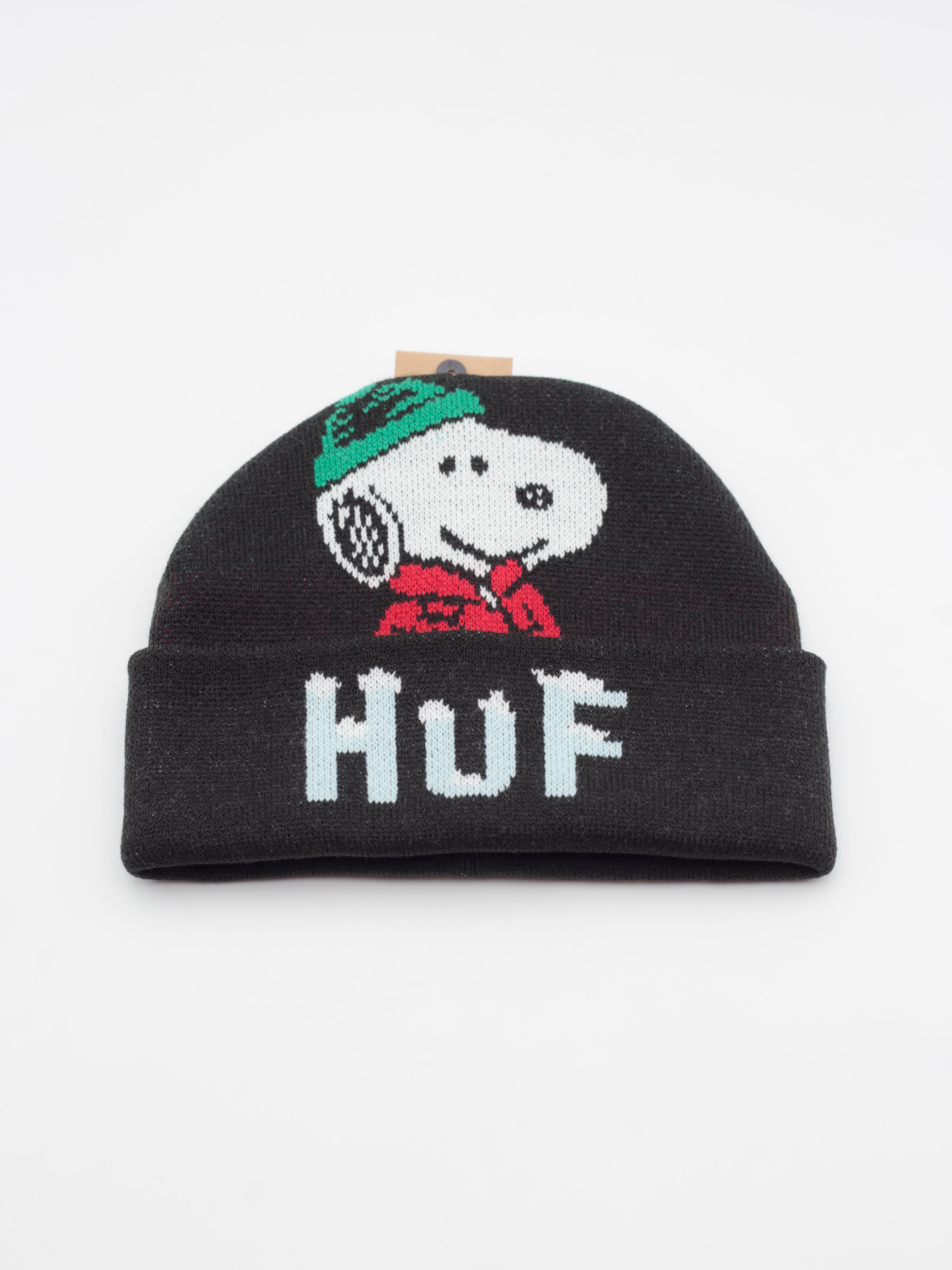 Snoopy Puffer Beanie