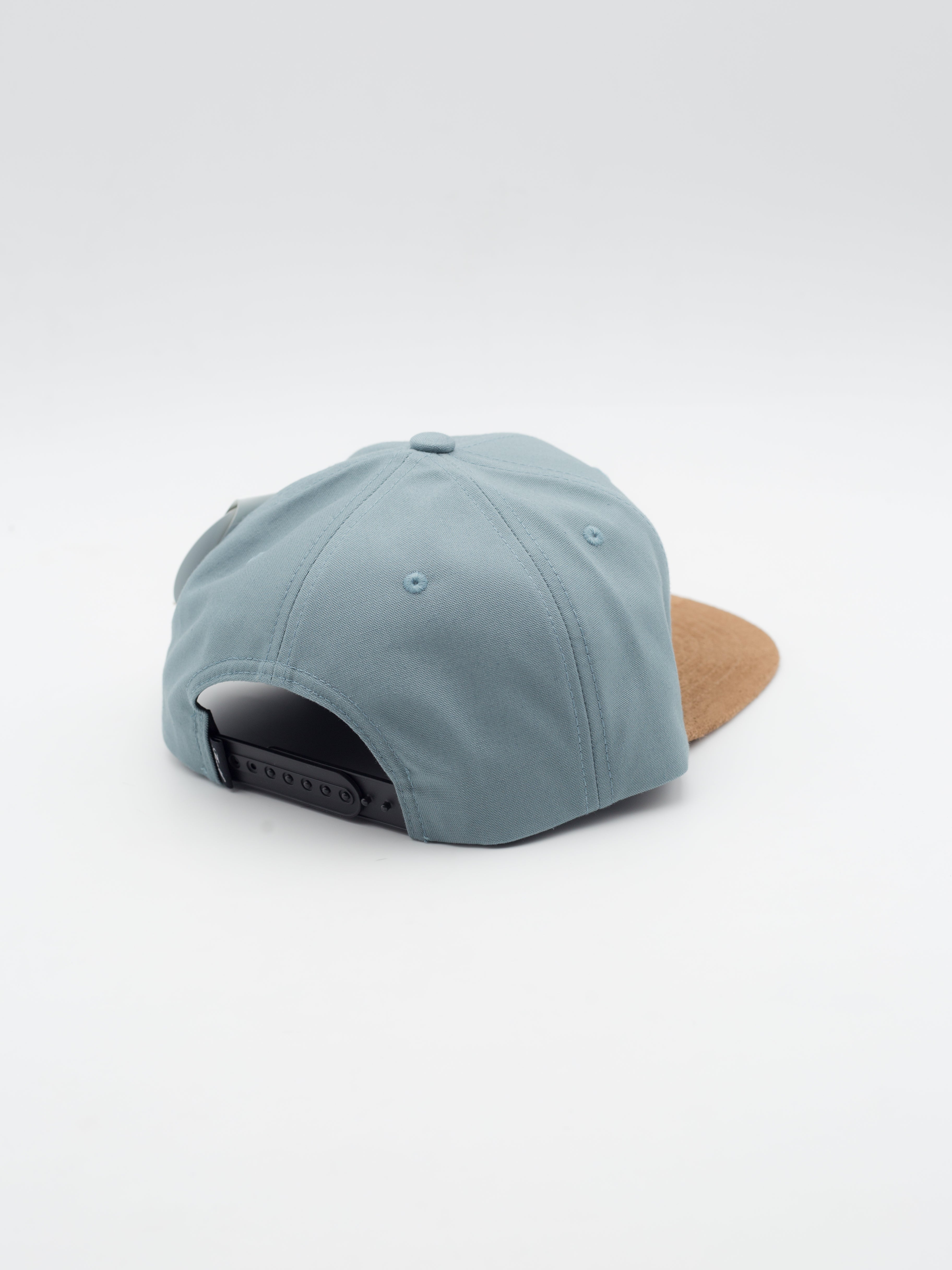 Suede Cap Reell Snapback Cadet Grey
