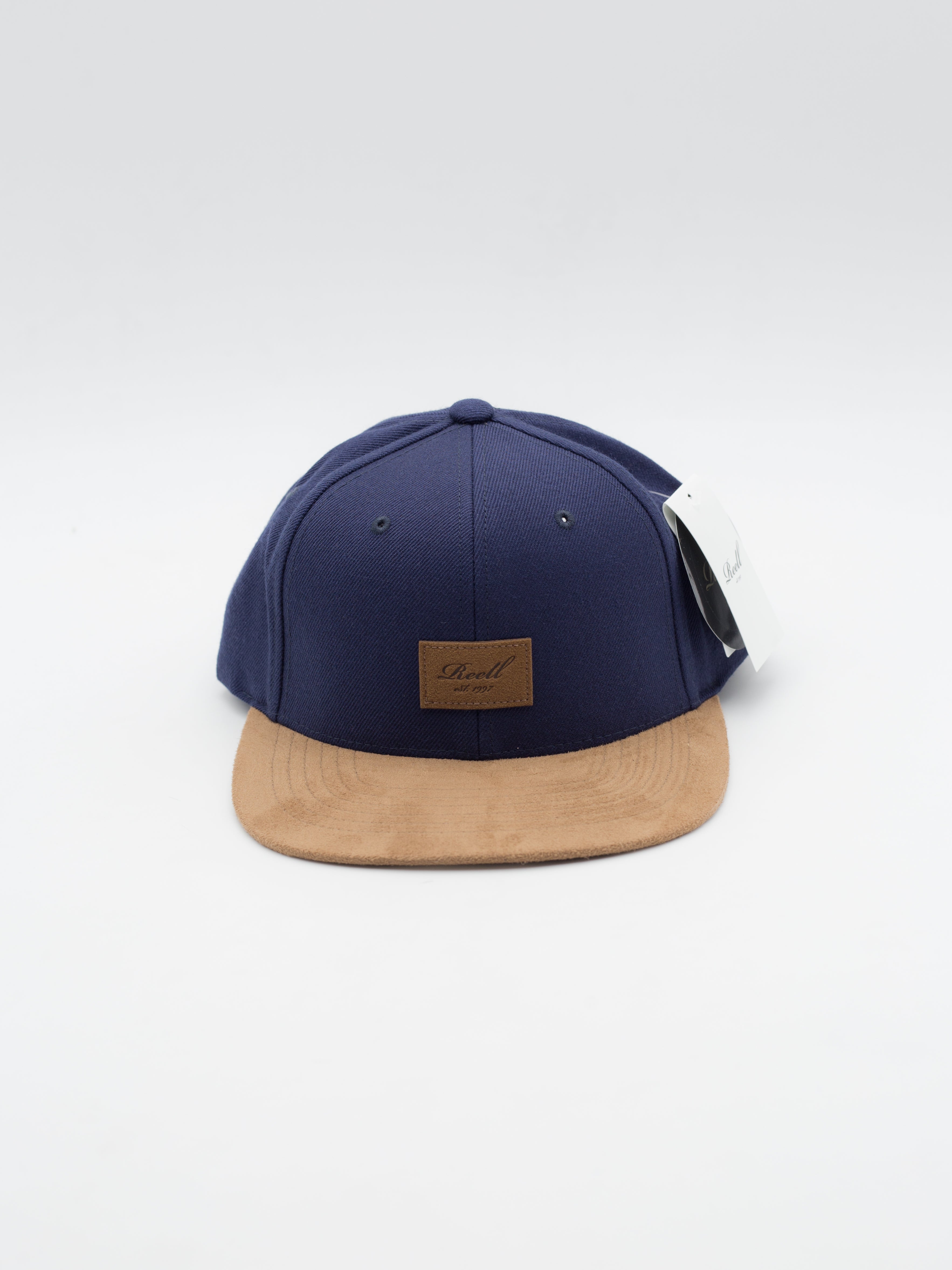 Suede Cap Reell Snapback Navy