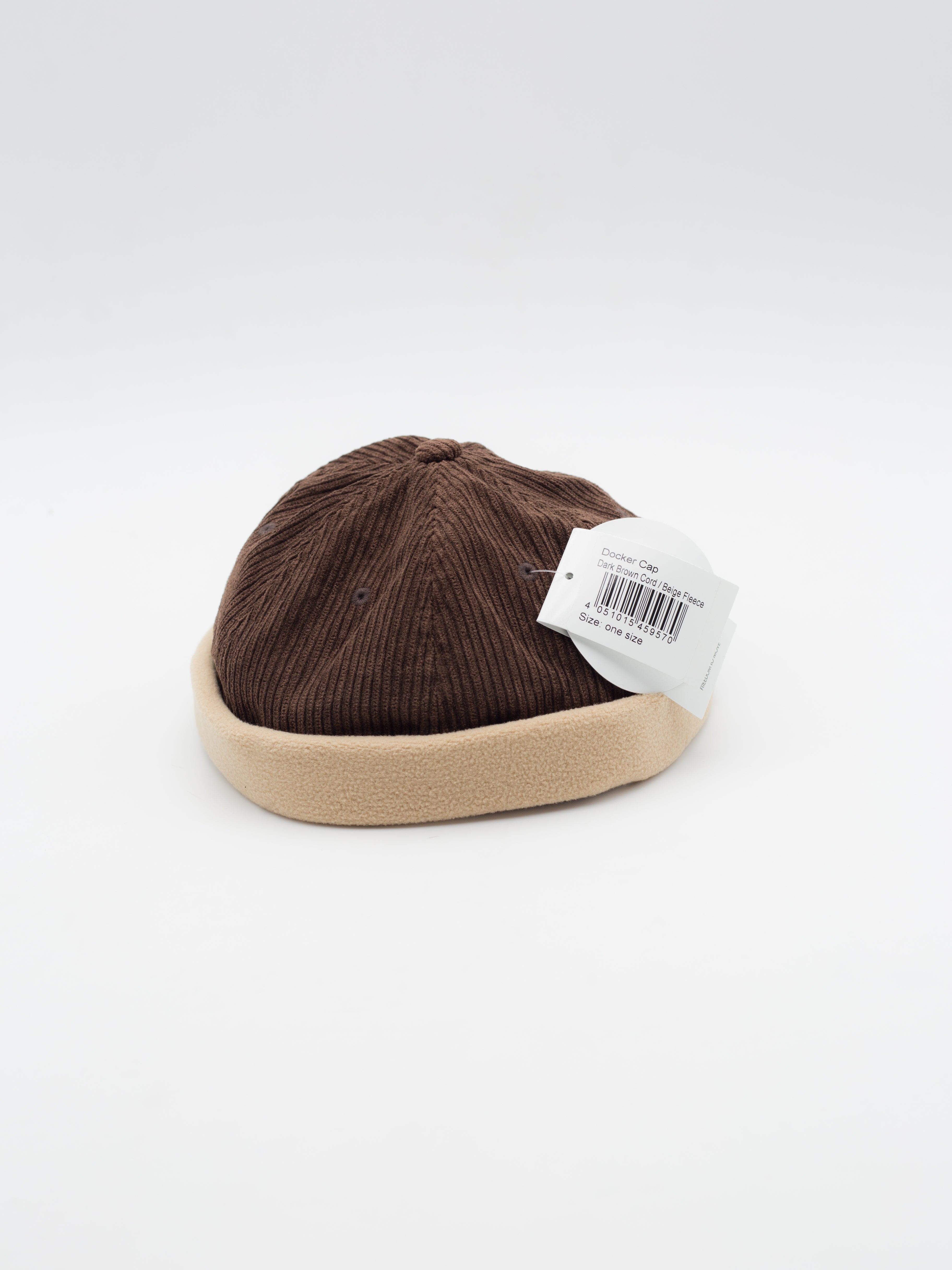 Dockercap Reell Corduroy Dark Brown/Beige