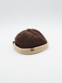 Dockercap Reell Corduroy Dark Brown/Beige