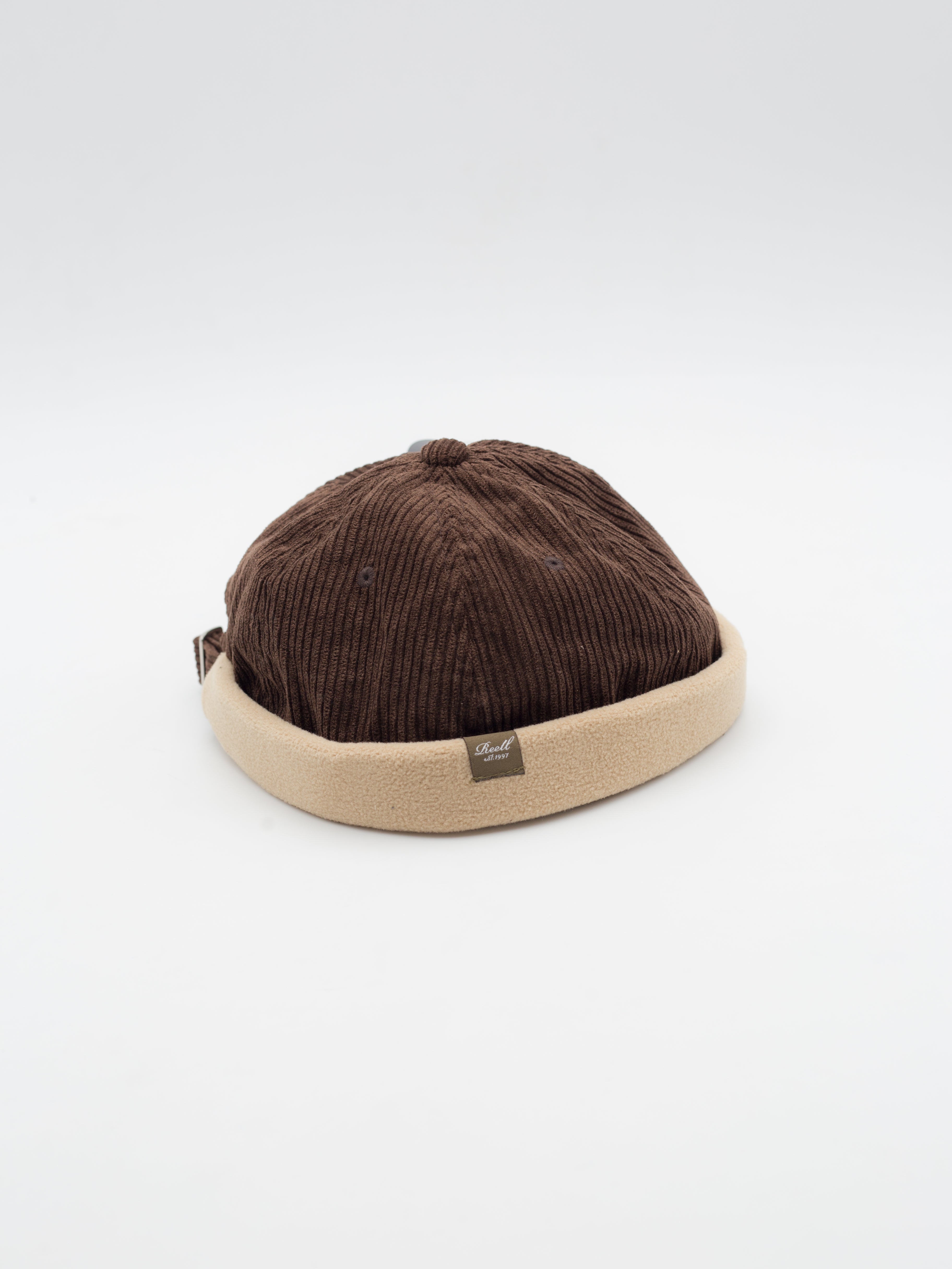 Dockercap Reell Corduroy Dark Brown/Beige