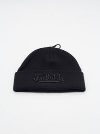 EMB/NR Beanie Black
