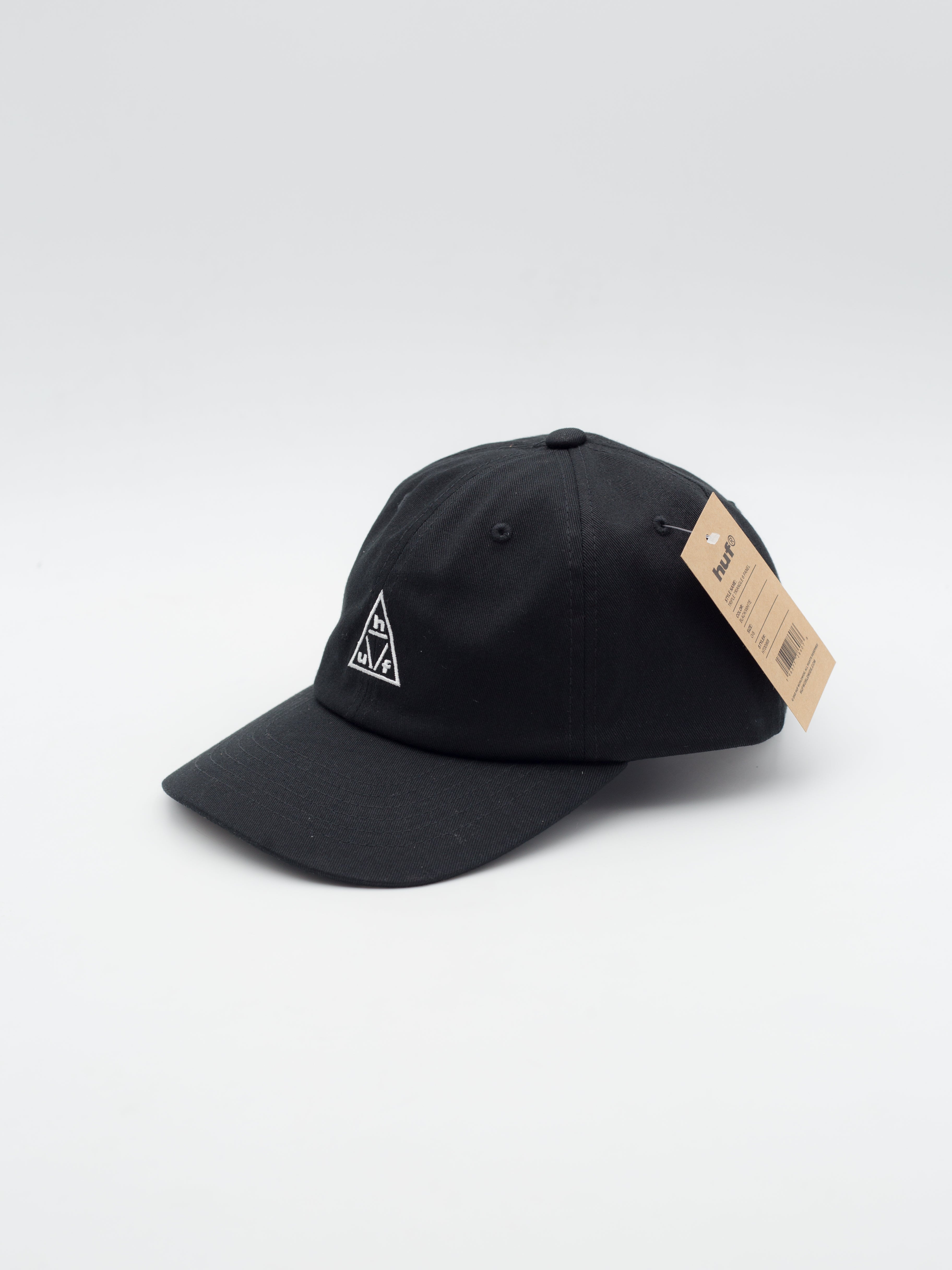 Triple Triangle Dad Hat Black