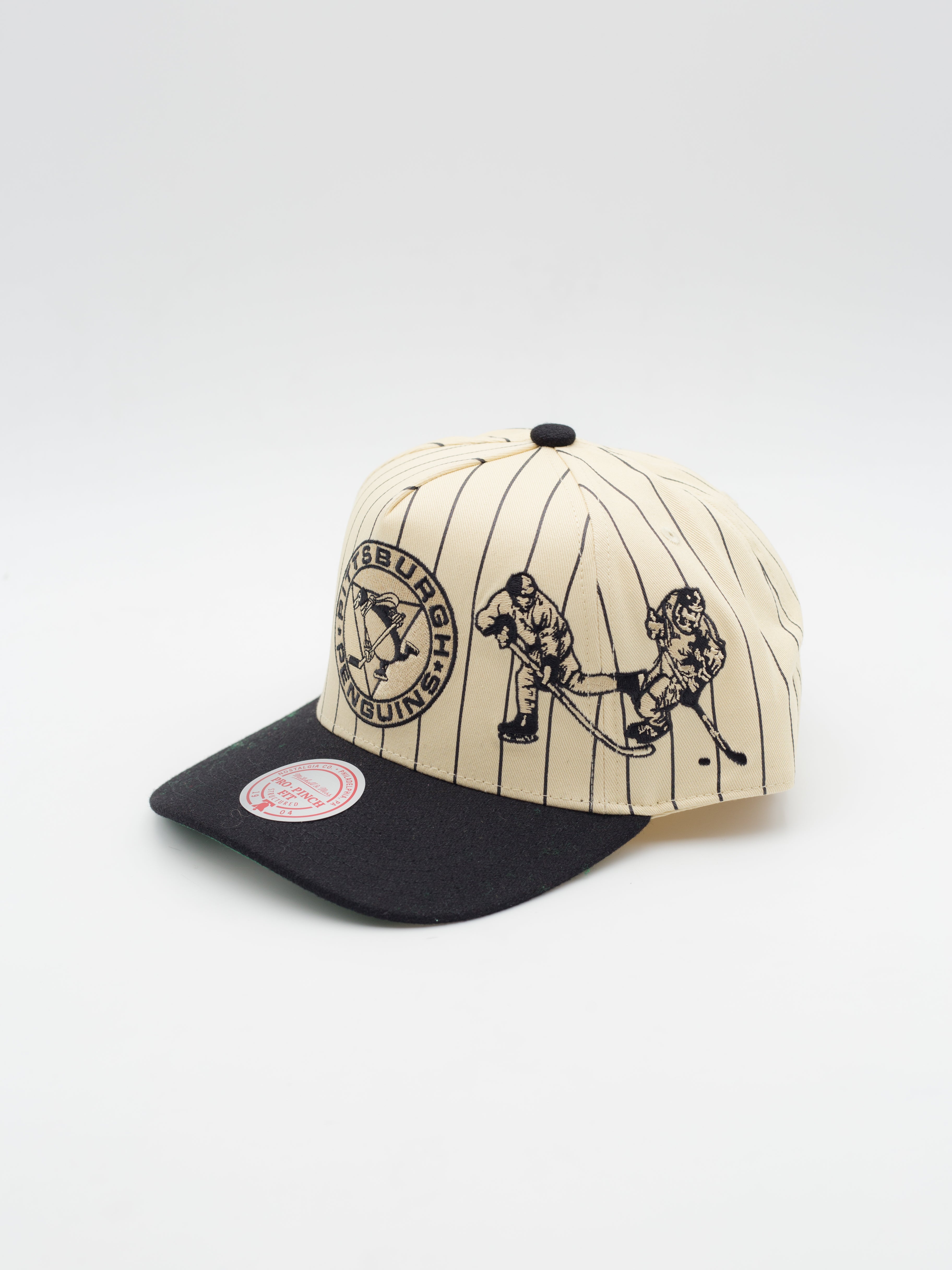 Pro Pinch Retro Roots Stripe Pittsburgh Penguins Snapback
