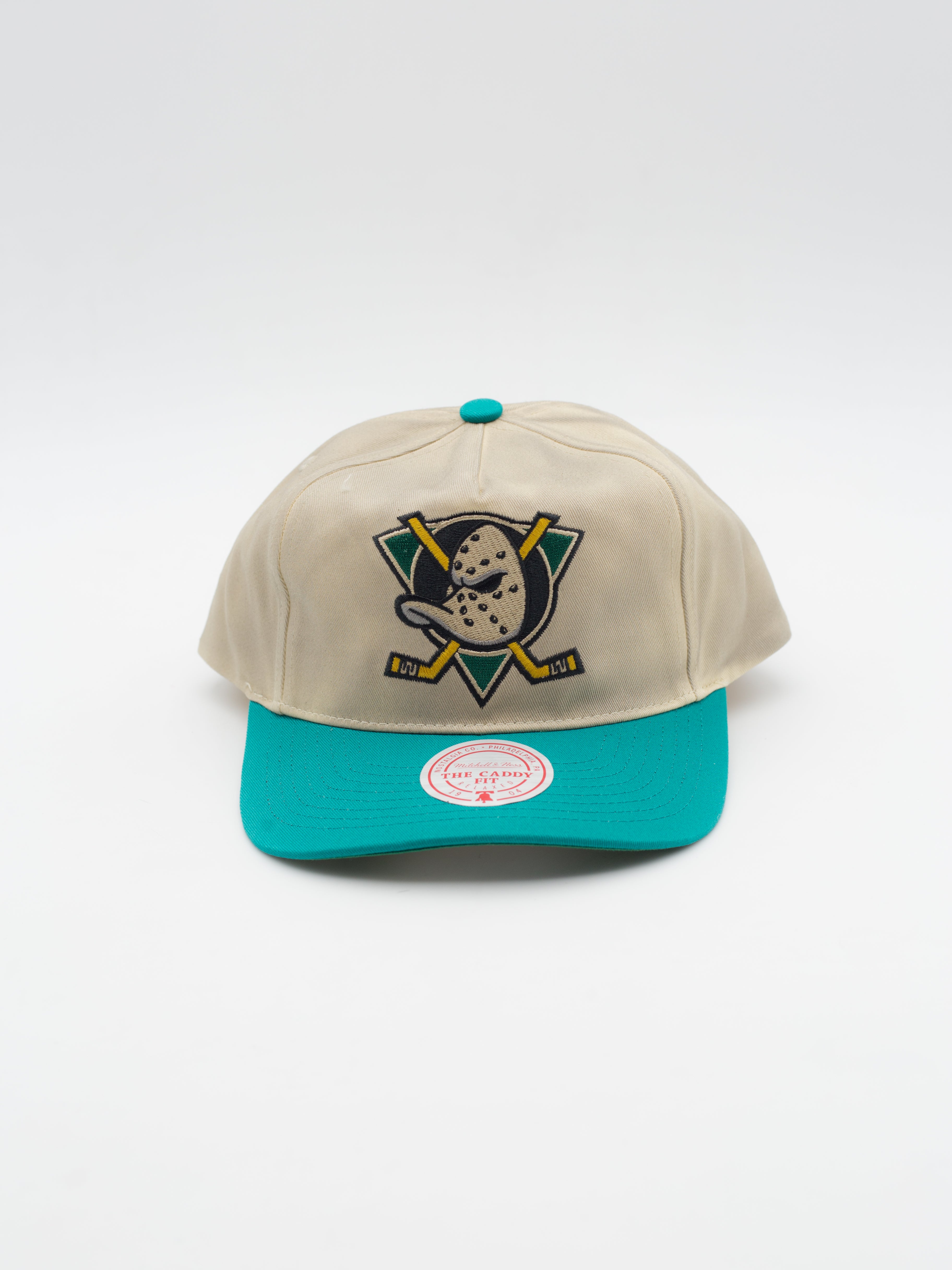 The Caddy Fit Retro Roots Deadstock Anaheim Ducks Snapback