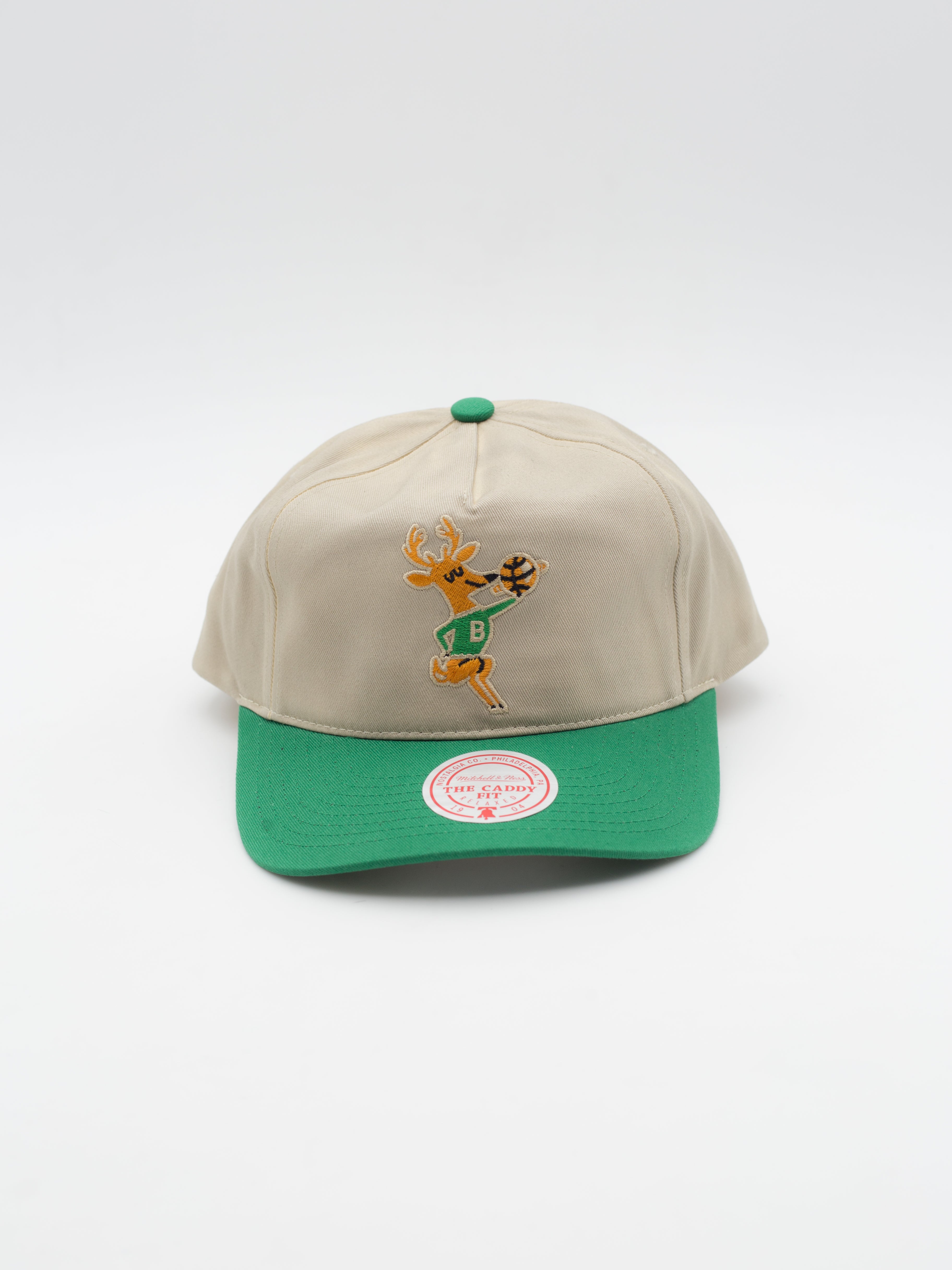 The Caddy Fit Retro Roots Deadstock Milwaukee Bucks Snapback