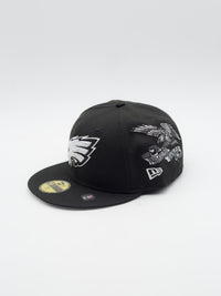 59FIFTY BJ Betts x Philadelphia Eagles Black