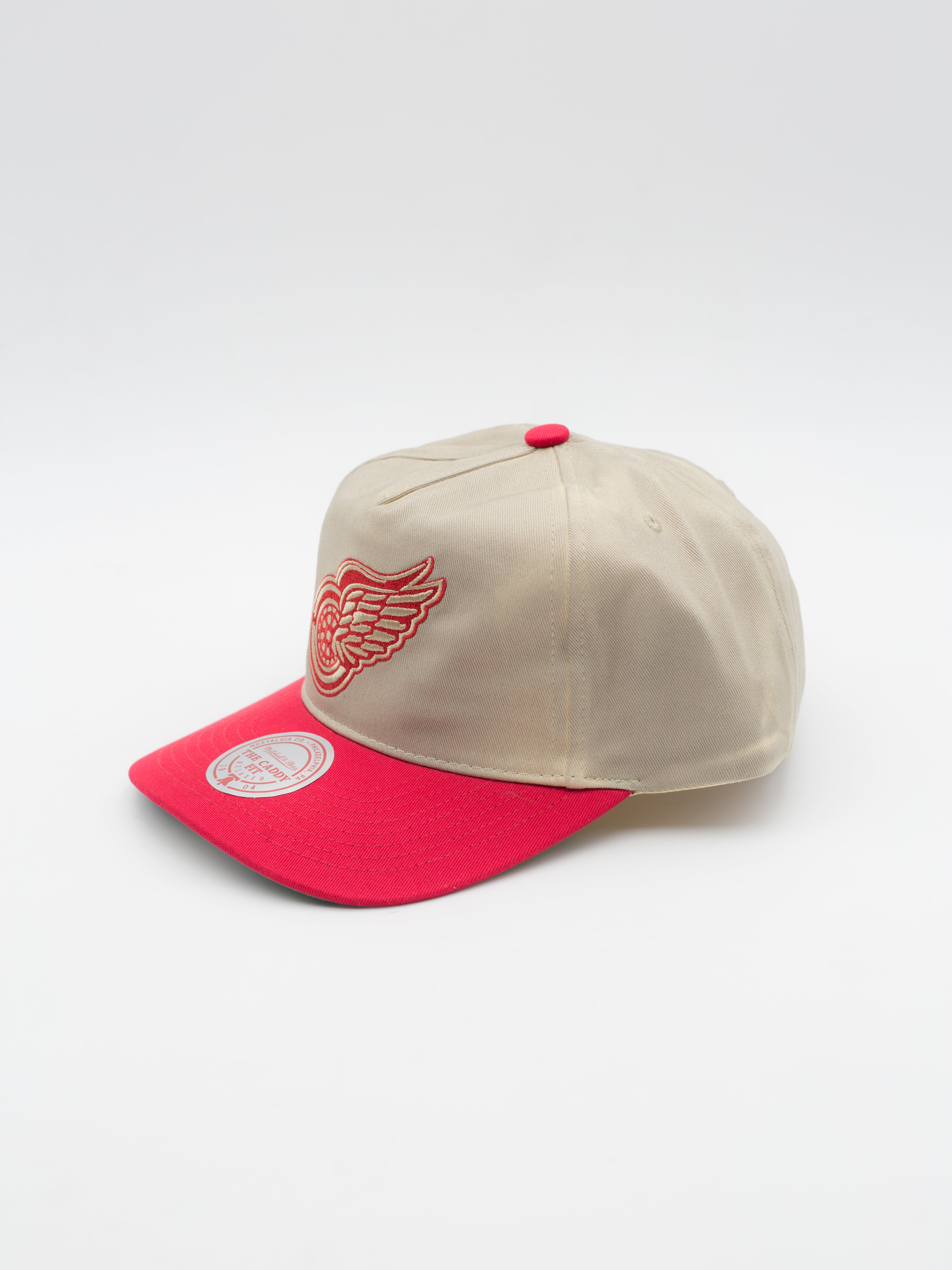 The Caddy Fit Retro Roots Deadstock Detroit Red Wings Snapback